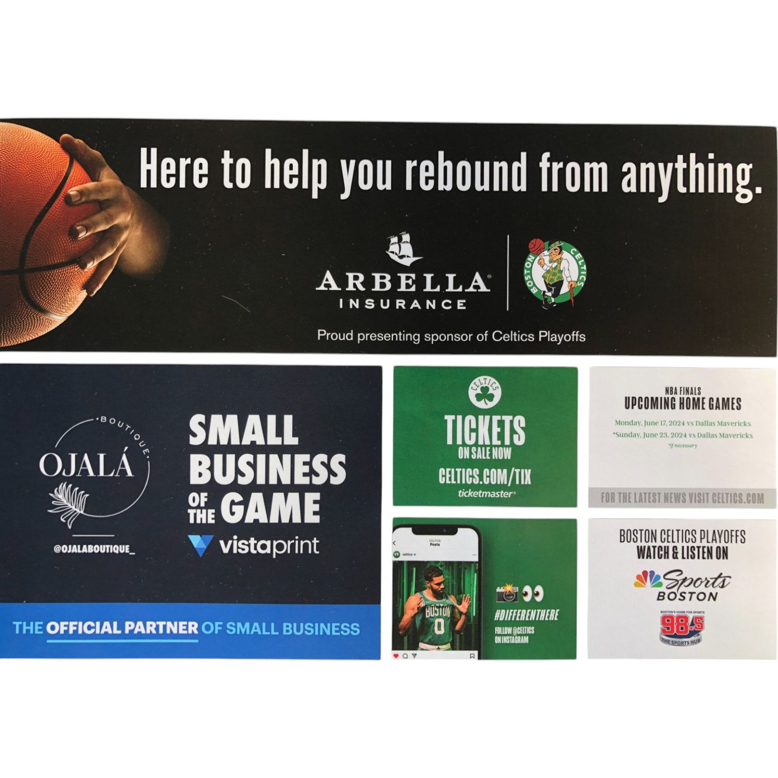 NBA Boston Celtics v Dallas MavericksNBA Finals Game 5 Poster Size ONE SIZE - 9 Thumbnail
