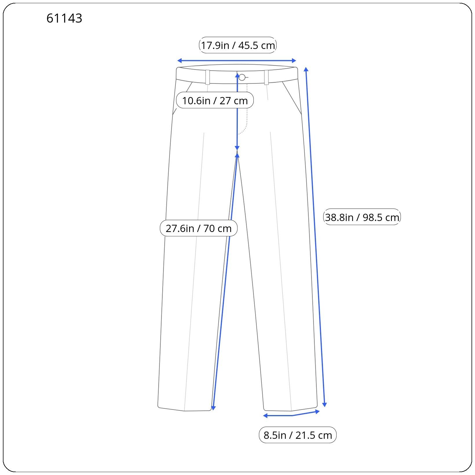 Suitsupply SIENNA UK44R Dark Grey Wool Pleated Front Trousers 61143 Size 44R - 4 Thumbnail