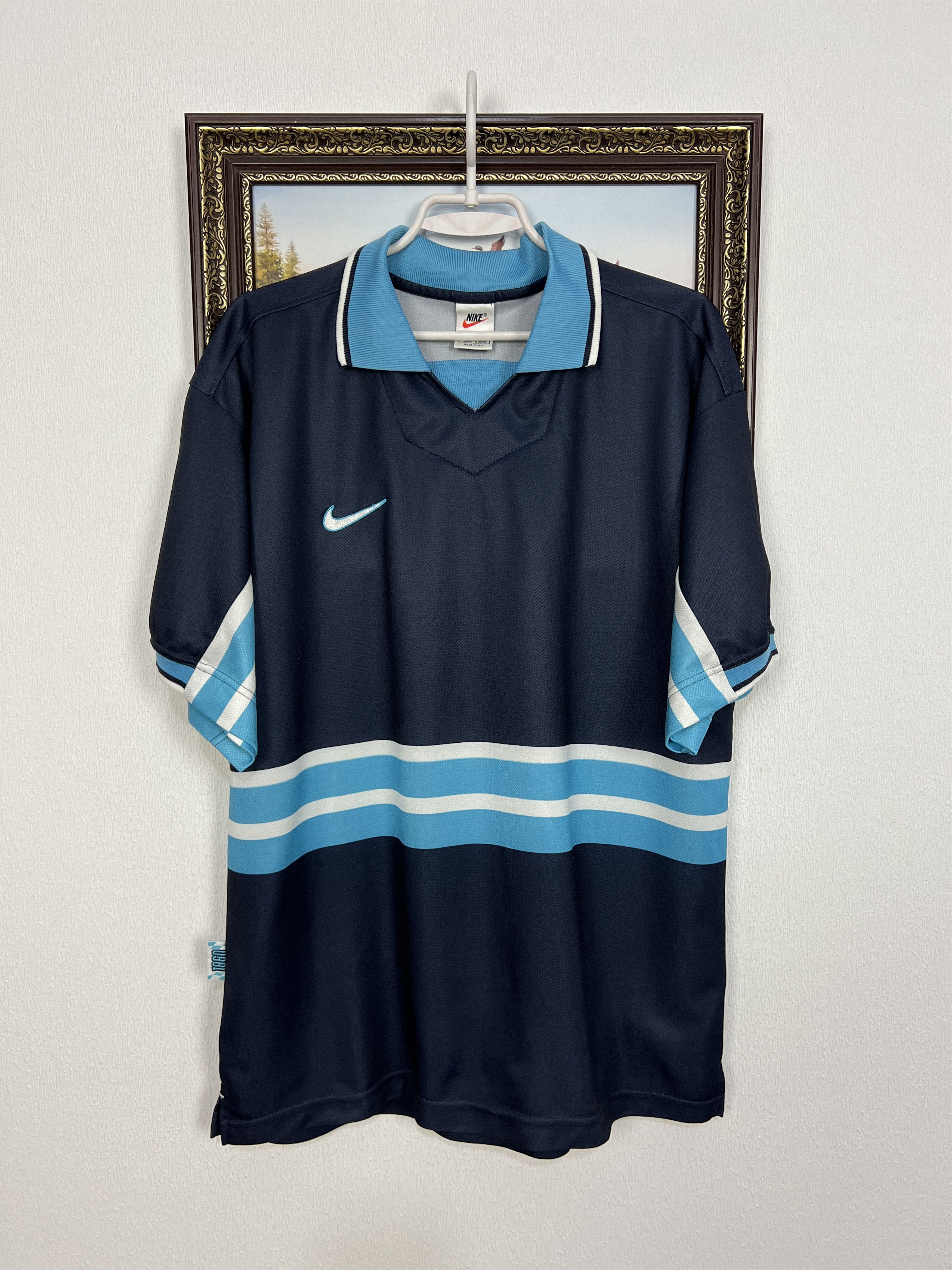 Nike 1860 Munich football shirt 1997 Soccer Jersey Trikot Rare Size US XL / EU 56 / 4 - 1 Thumbnail