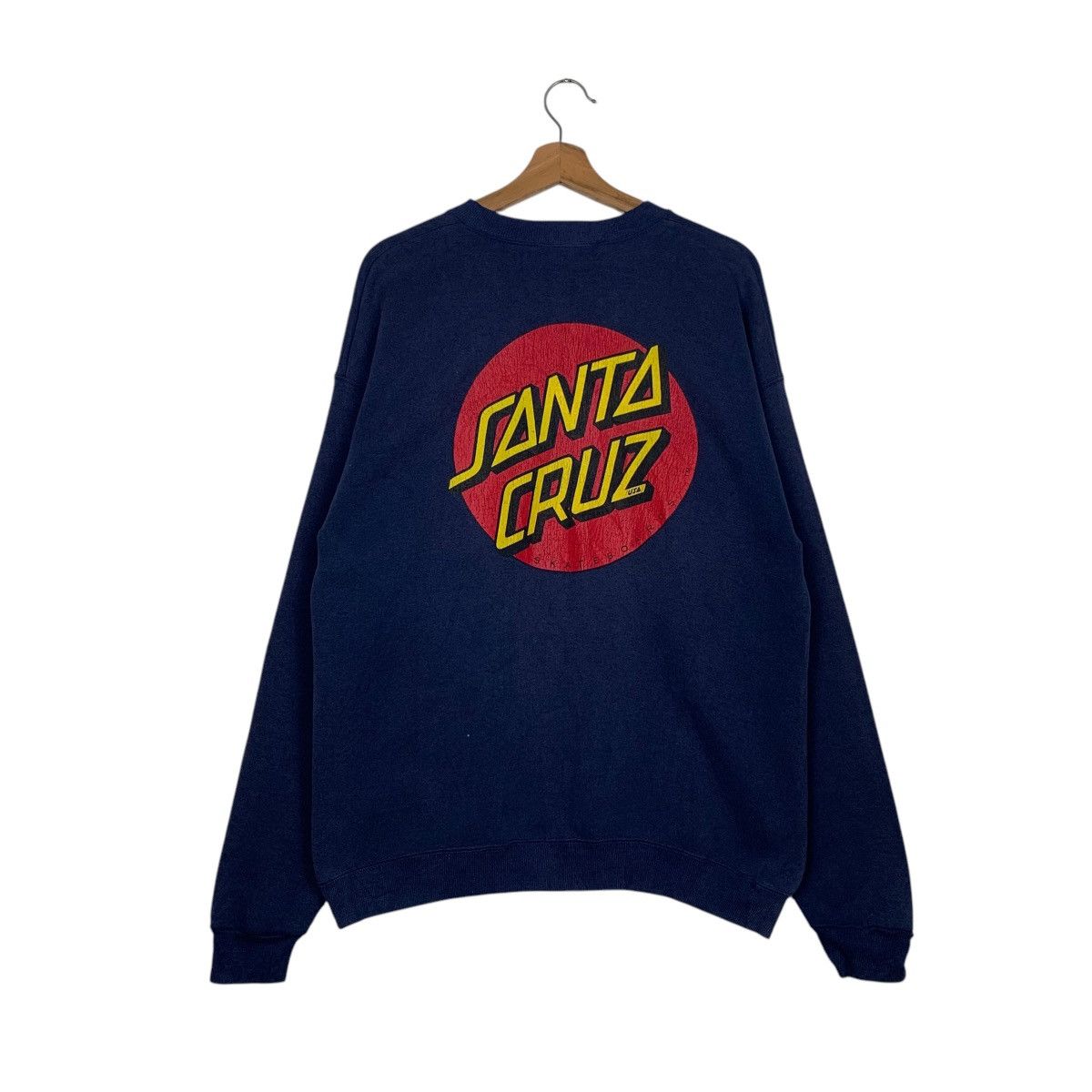 Santa Cruz Skateboards Santa Cruz Skateboards Lee Made in USA Sweatshirt #1906-C83 Size US L / EU 52-54 / 3 - 1 Thumbnail
