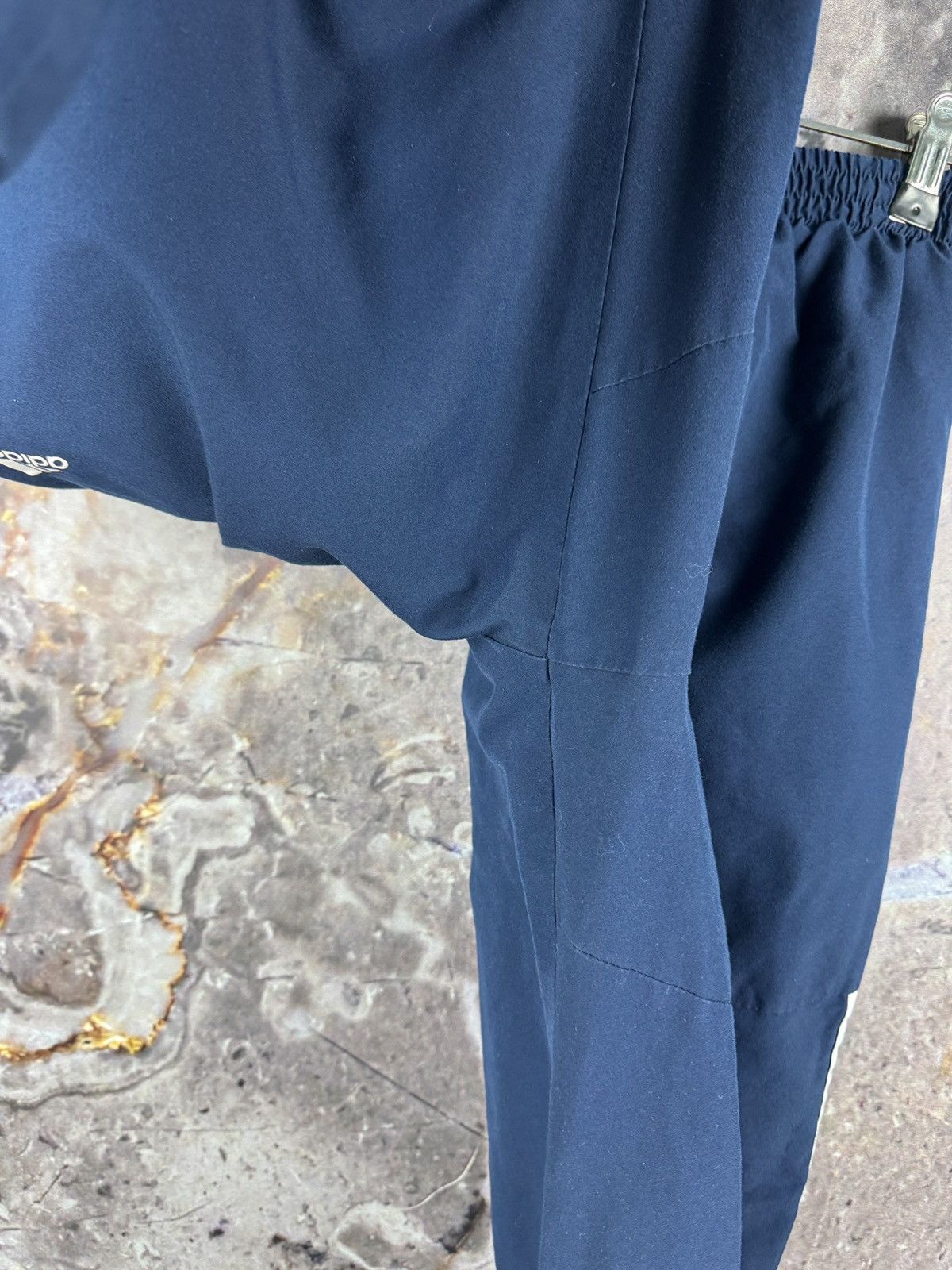 Adidas Adidas Originals Track Pants Blue Tapered Logo Tape Size L Size US 36 / EU 52 - 12 Thumbnail