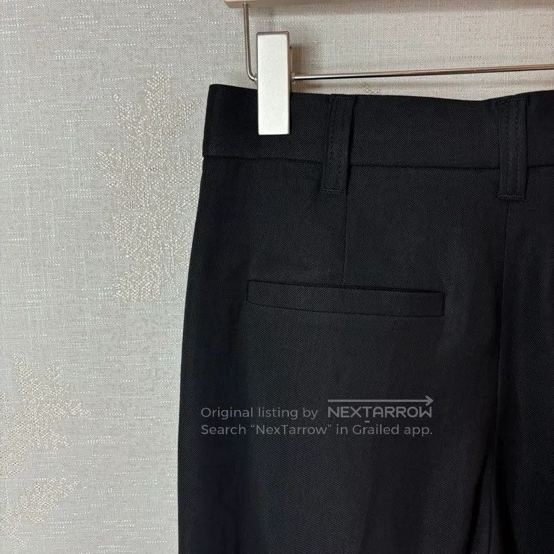 Brunello Cucinelli Brunello Cucinelli Women's Black Wide Leg Pants Size 42" / US 20 - 3 Thumbnail