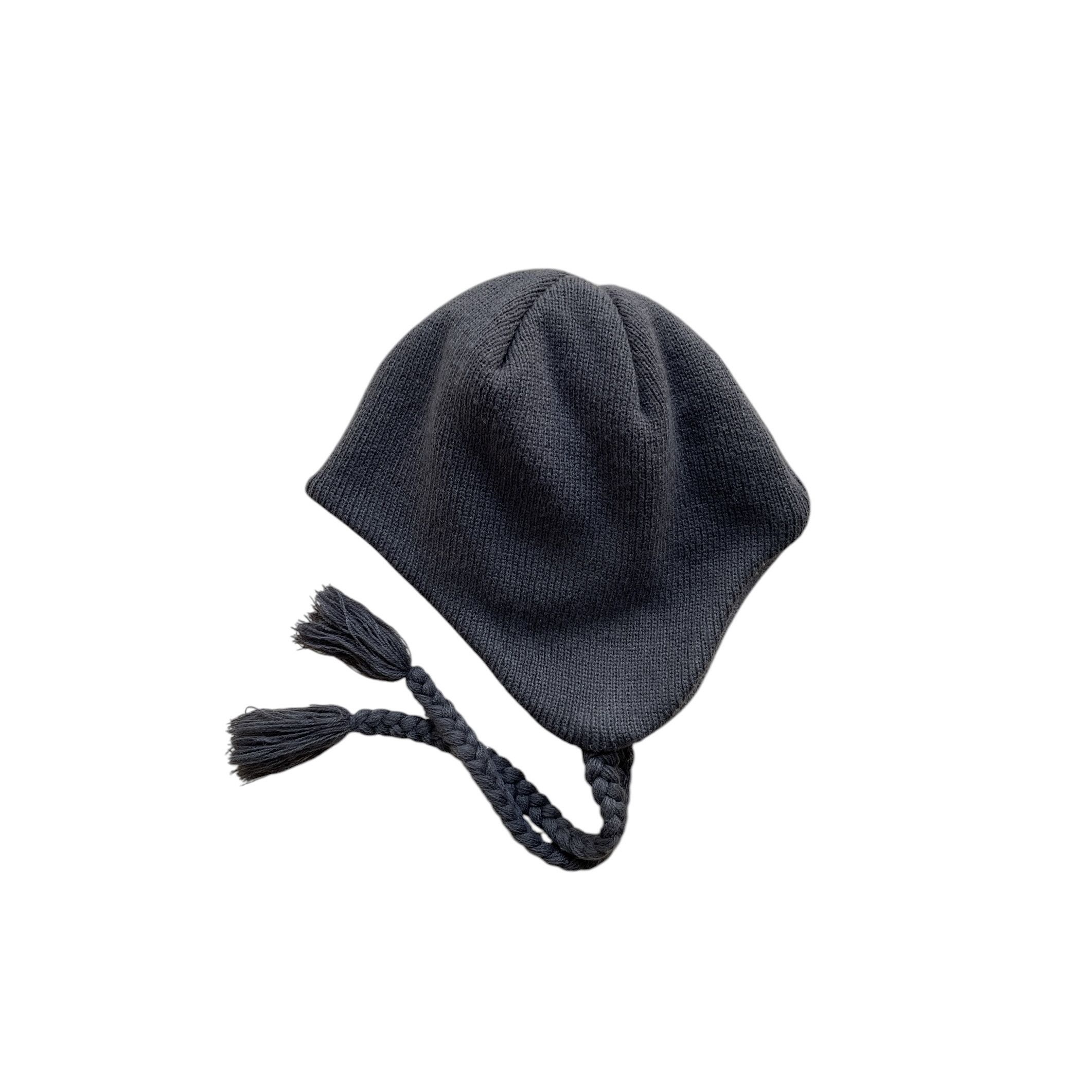Japanese Brand Lmc Knit earflap beanie Size ONE SIZE - 7 Thumbnail