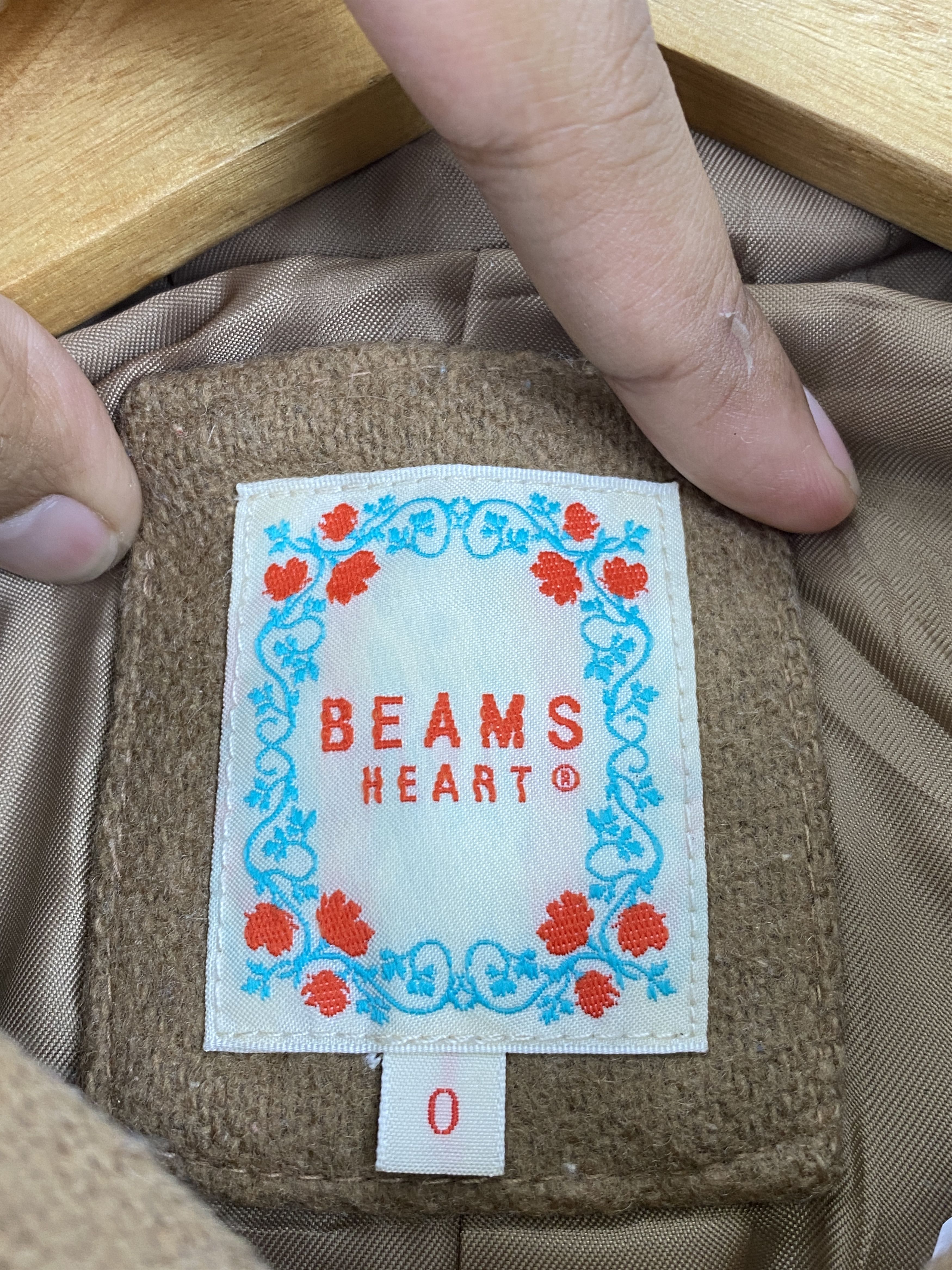 Beams Plus Vintage Beams Heart Wool Hooded Jacket JA0121 Size US S / EU 44-46 / 1 - 5 Thumbnail