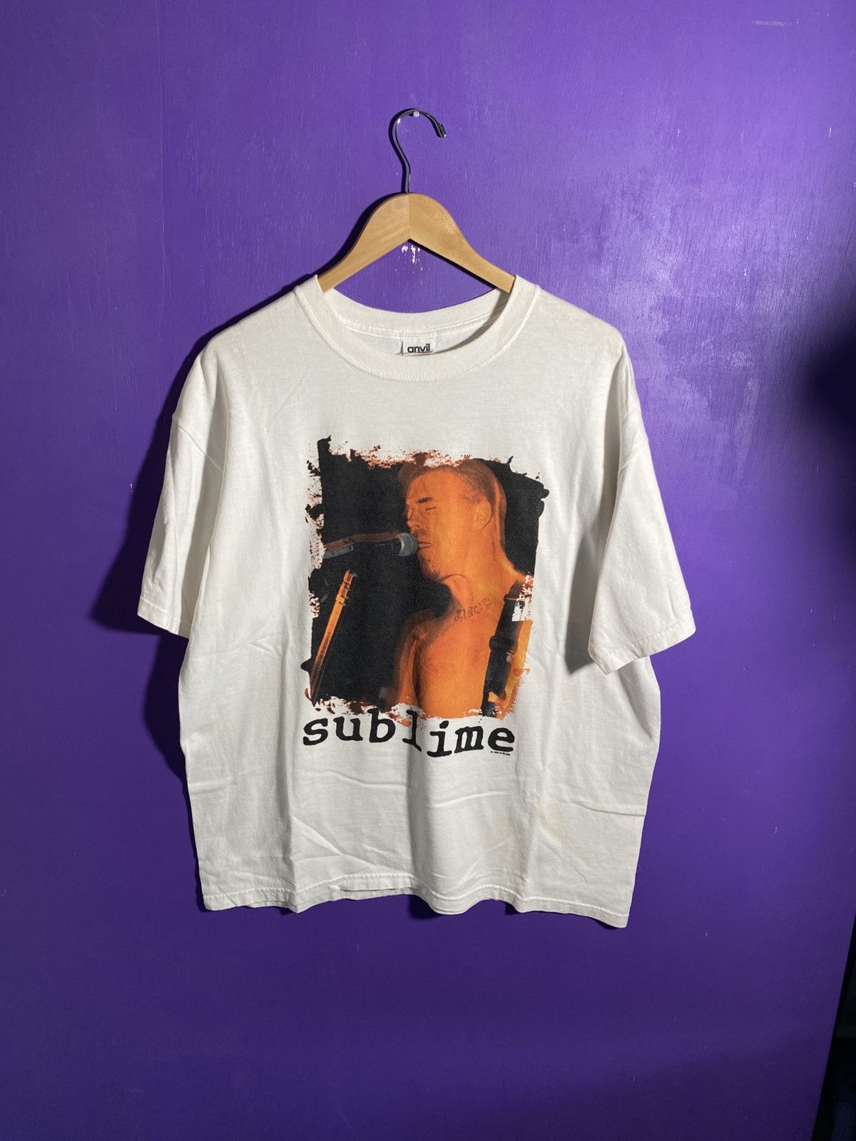 Band Tees × Vintage Vintage 1998 Sublime Bradley Nowell memorial tee Size US XL / EU 56 / 4 - 1 Thumbnail