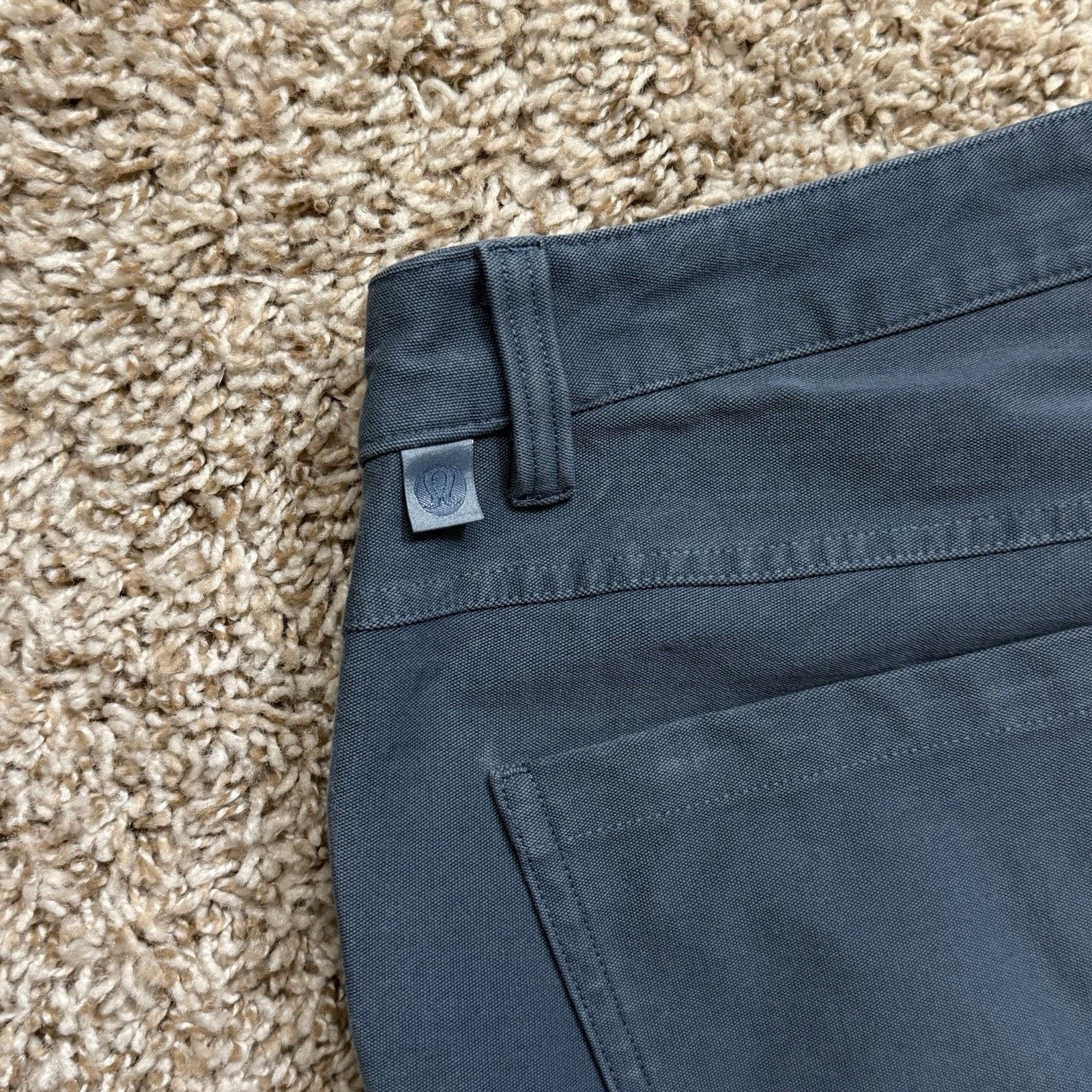 Lululemon LuluLemon Cotton 5 Pocket ABC Pants Chino Athletic Slim Blue Size US 30 / EU 46 - 5 Thumbnail