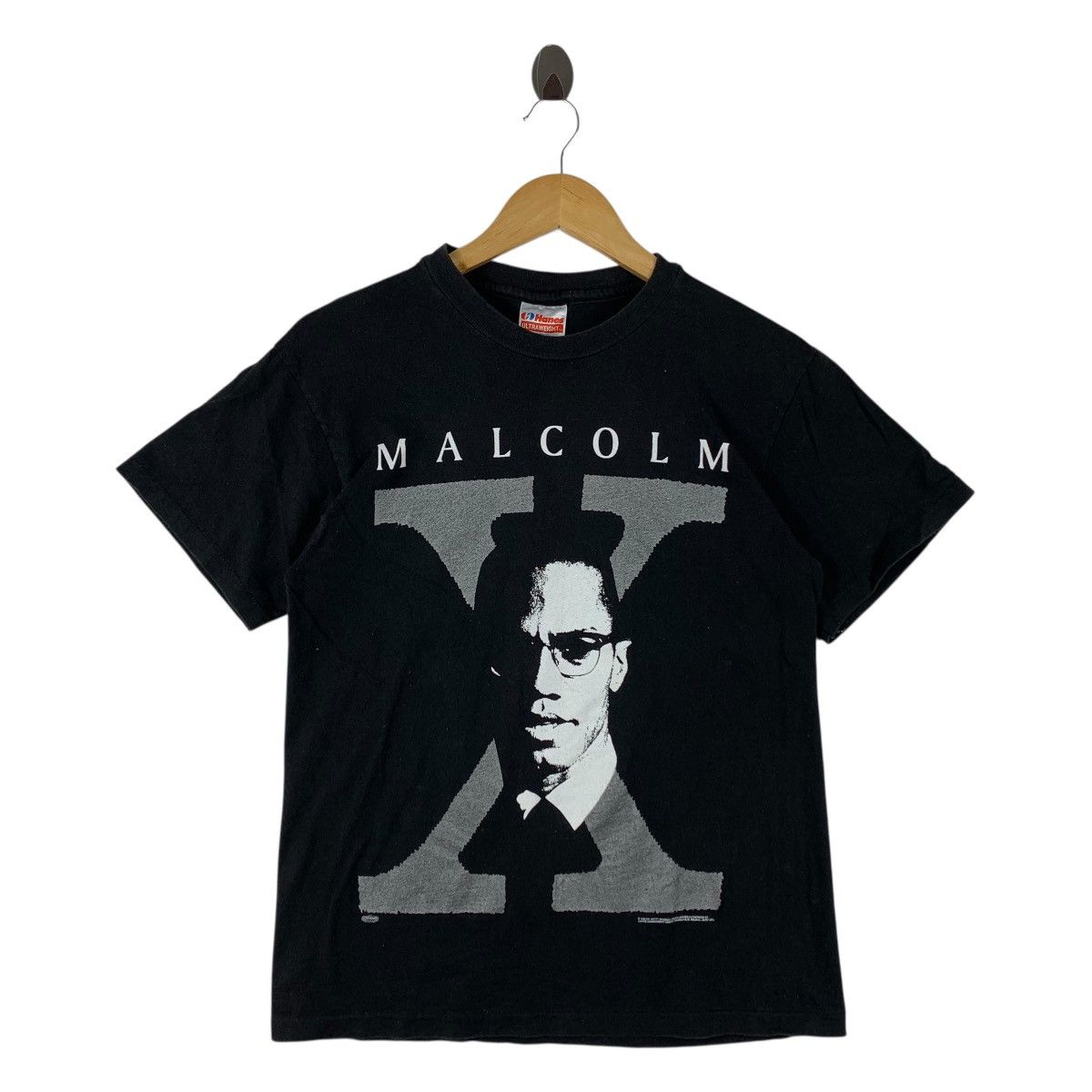 Malcolm McLaren Vintage 1992 Malcolm X Tee Shirt Size US M / EU 48-50 / 2 - 1 Thumbnail