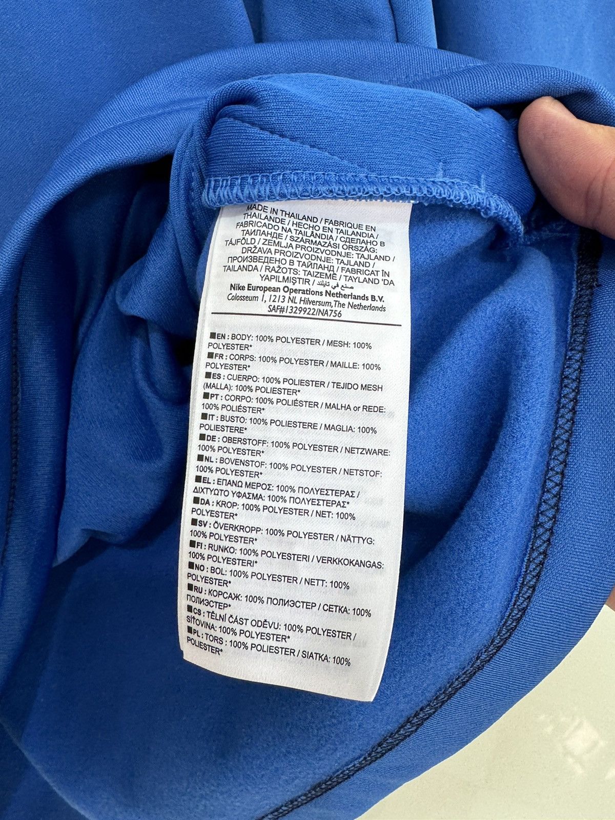 Nike Chelsea 2019-2020 Soccer Tracksuit Jacket Football Jersey Size US M / EU 48-50 / 2 - 9 Thumbnail