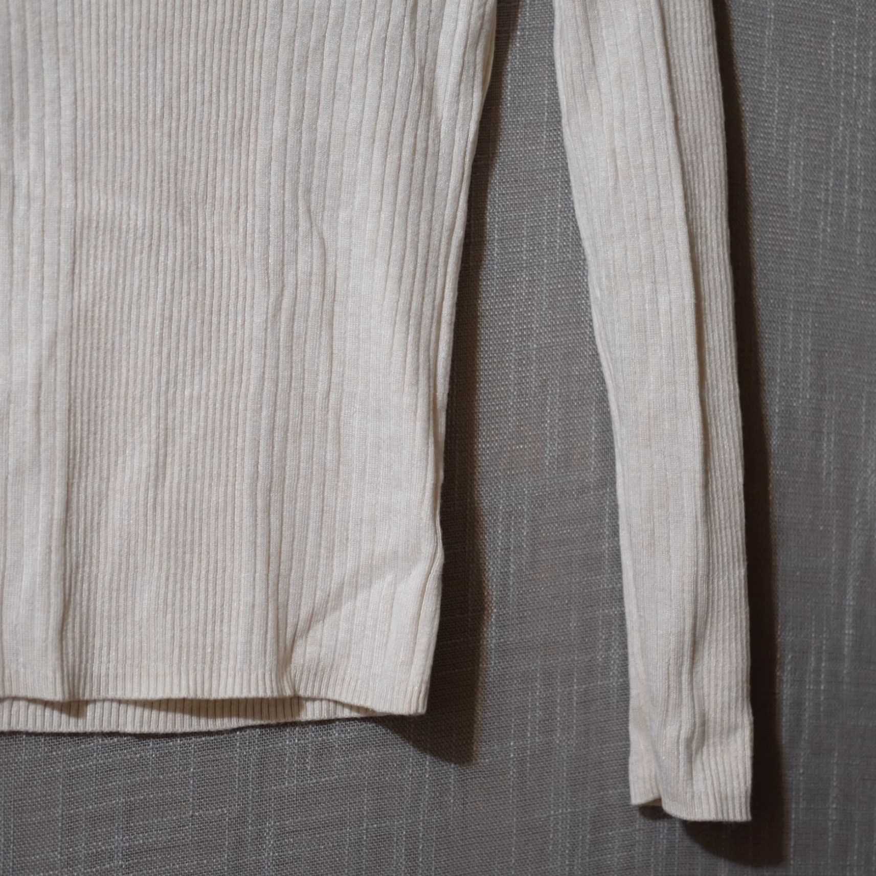 George VINTAGE Nwot! George Ivory Turtleneck Sweater Ribbed Pullover Sweater Women's S #H55-58 Size S / US 4 / IT 40 - 4 Thumbnail