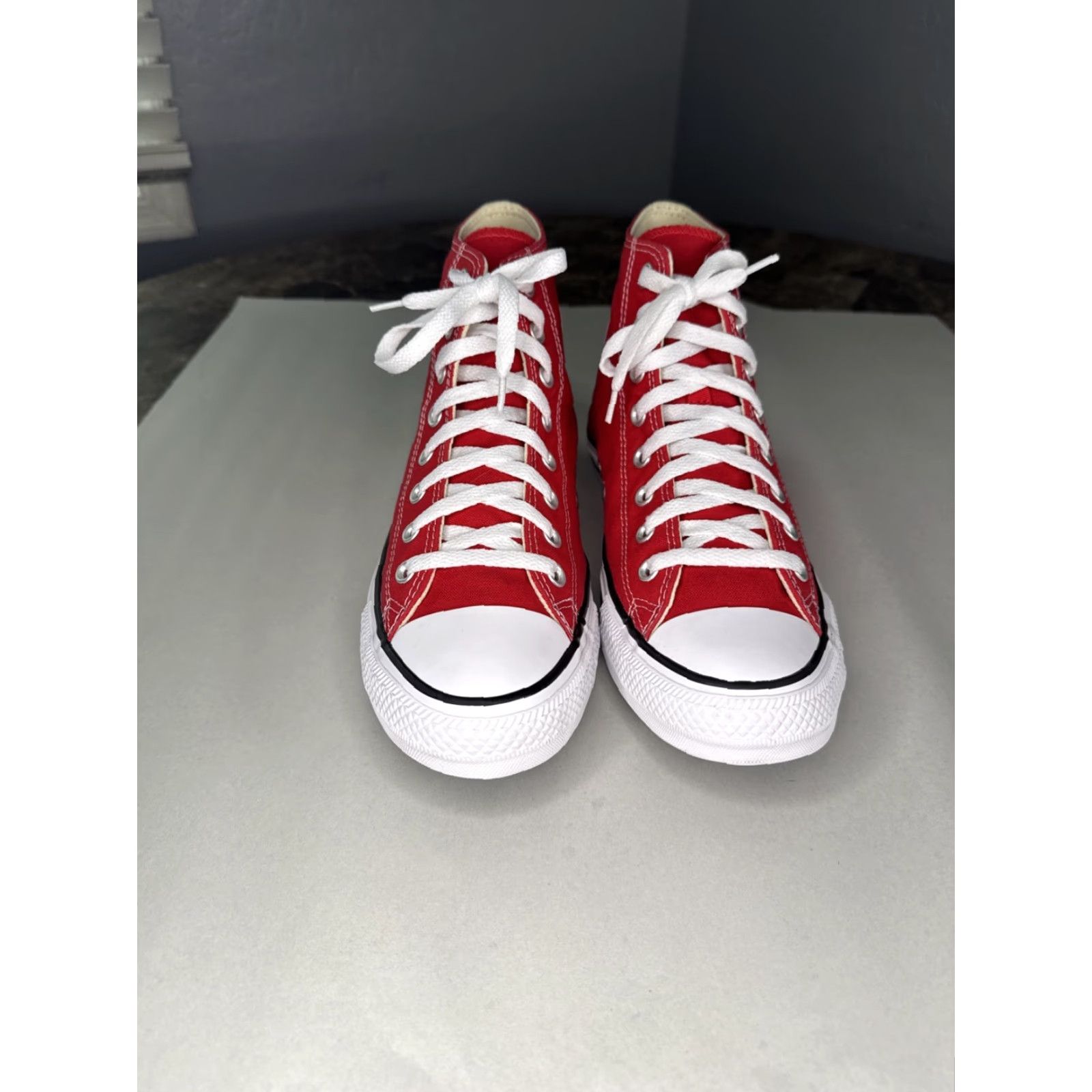 Converse Converse All Star High Hi-Top Red Men’s 9 Sneakers Shoes Shoes Sneakers Stars Mens High Top Red Size US M / EU 48-50 / 2 - 5 Thumbnail