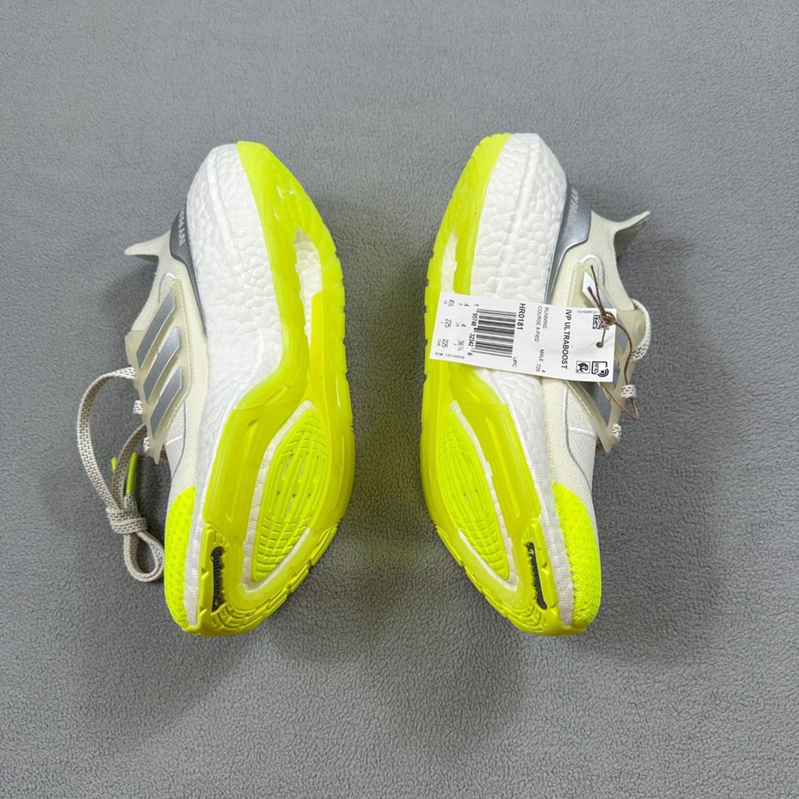 Ivy Park Adidas IVY PARK Ultraboost Cream White Yellow Running Shoes Size US 5 / EU 37 - 8 Thumbnail