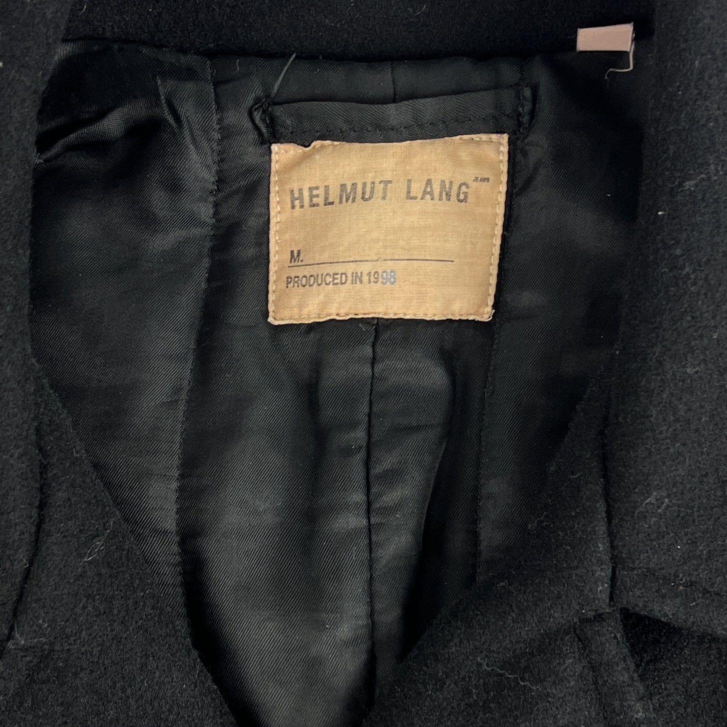 Helmut Lang Helmut Lang 1998 Long Peacoat Size US S / EU 44-46 / 1 - 4 Thumbnail