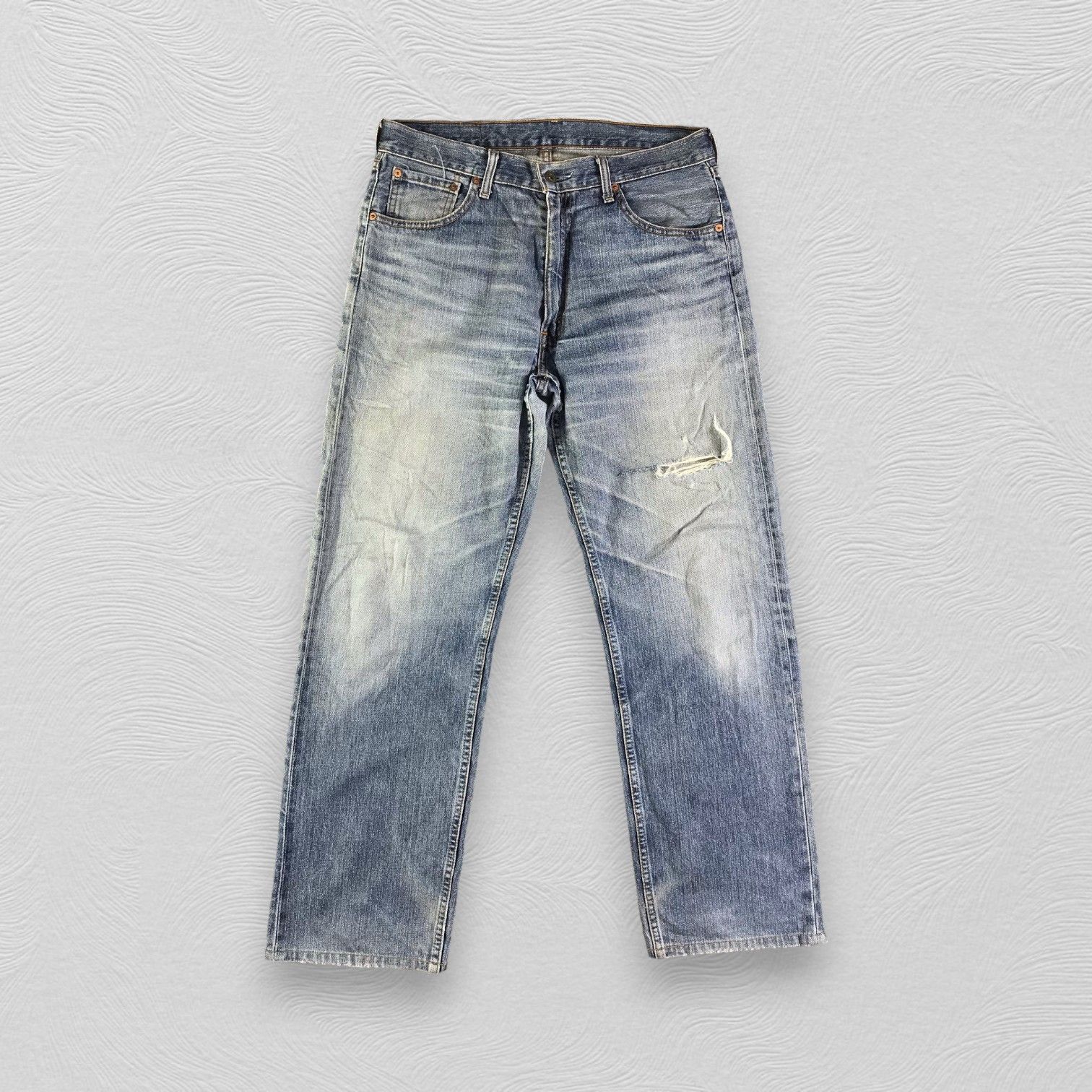 Levi's Vintage Levis 503 Jeans Medium Wash Denim KJ2873 Size US 34 / EU 50 - 1 Thumbnail