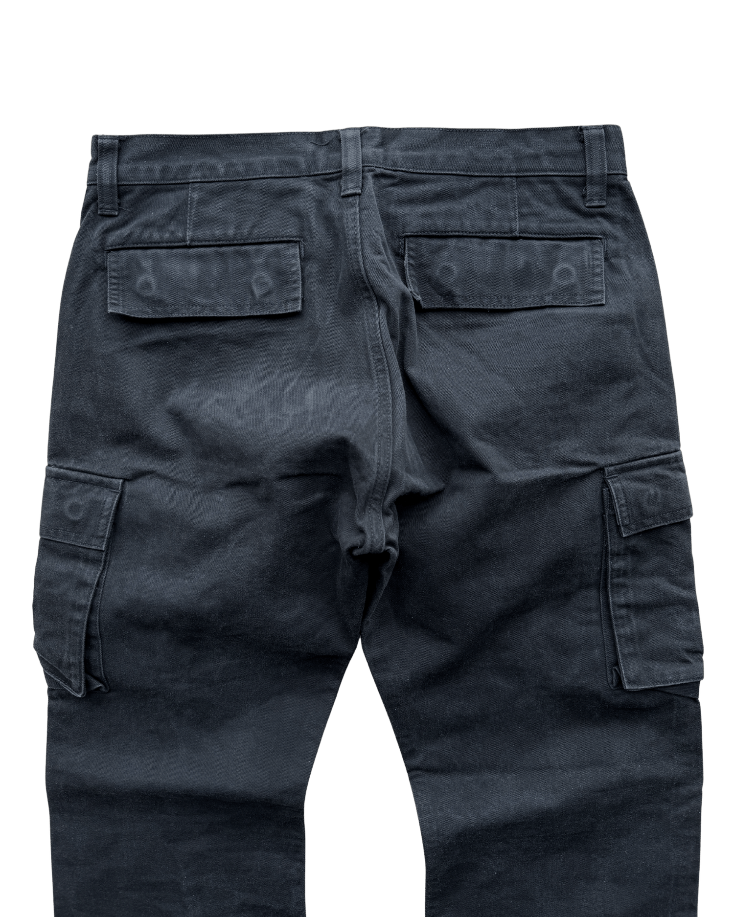 Comme des Garcons Homme Comme des Garçons Homme Black Two-Pocket Cargo Pants Size US 29 - 5 Thumbnail