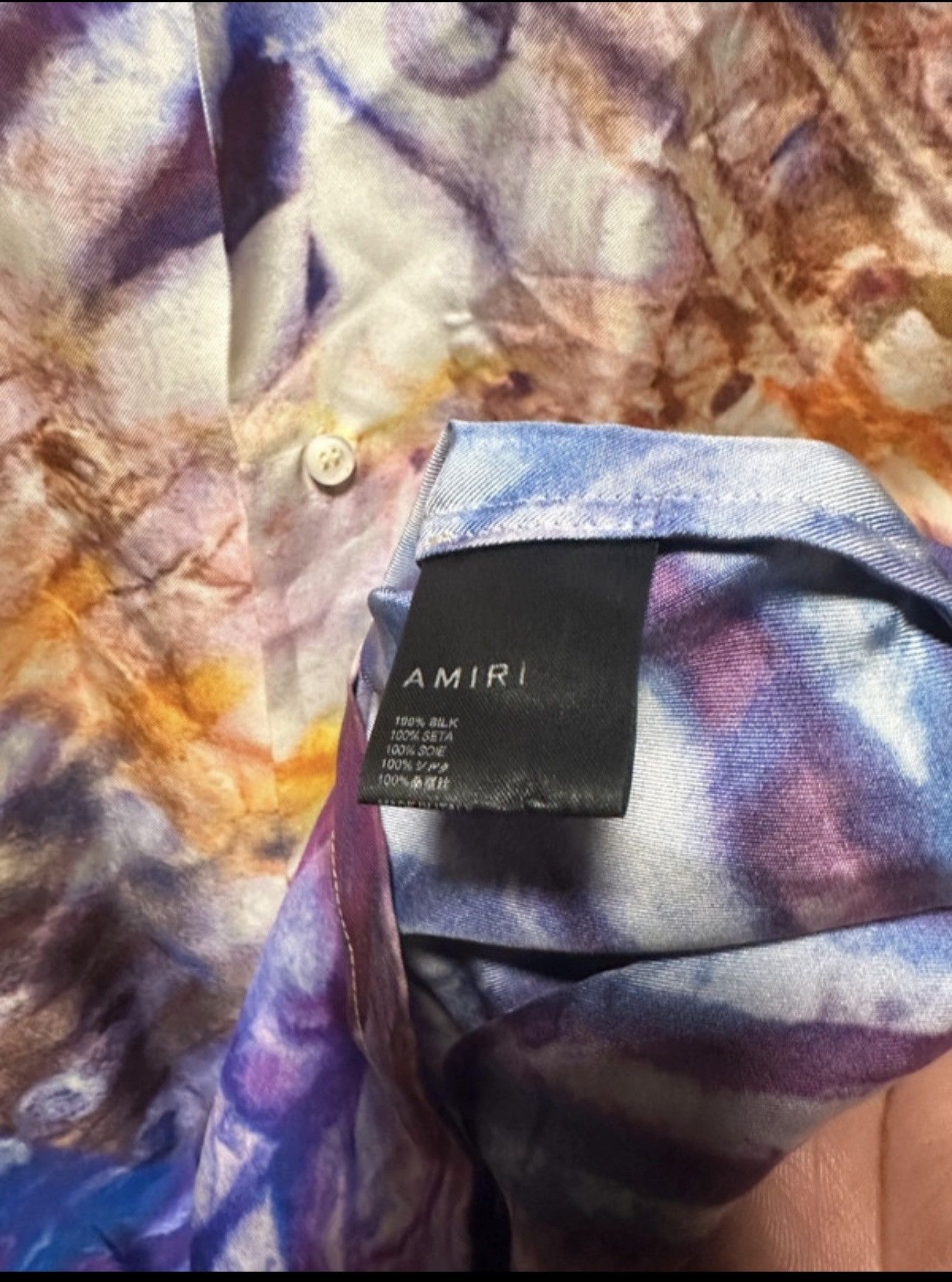 Amiri Amiri Silk Bowling shirt Size US XXL / EU 58 / 5 - 4 Thumbnail