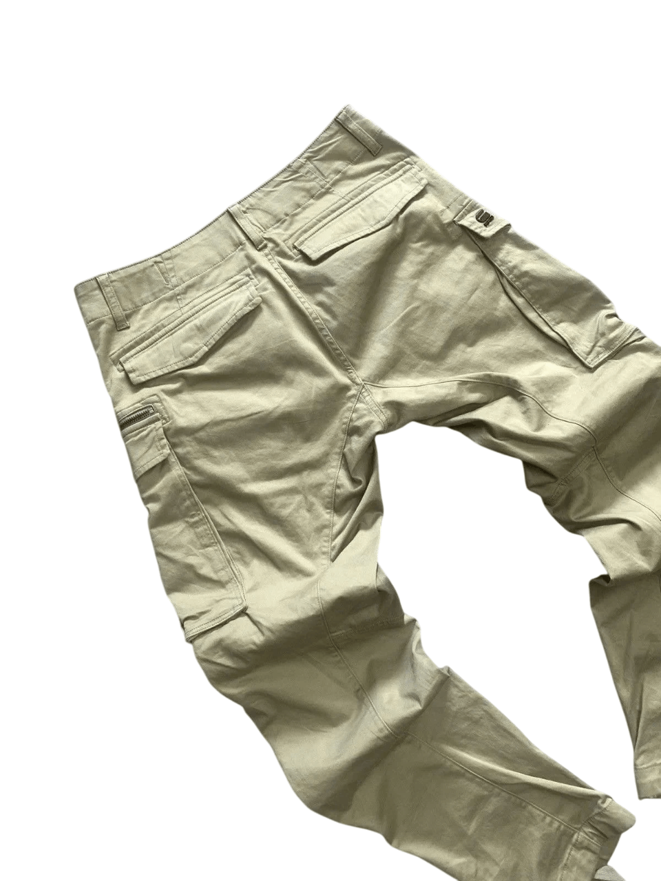 Japanese Brand Vintage Junya Watanabe Style G Star raw Bondage Cargo Pants Size US 31 - 7 Thumbnail