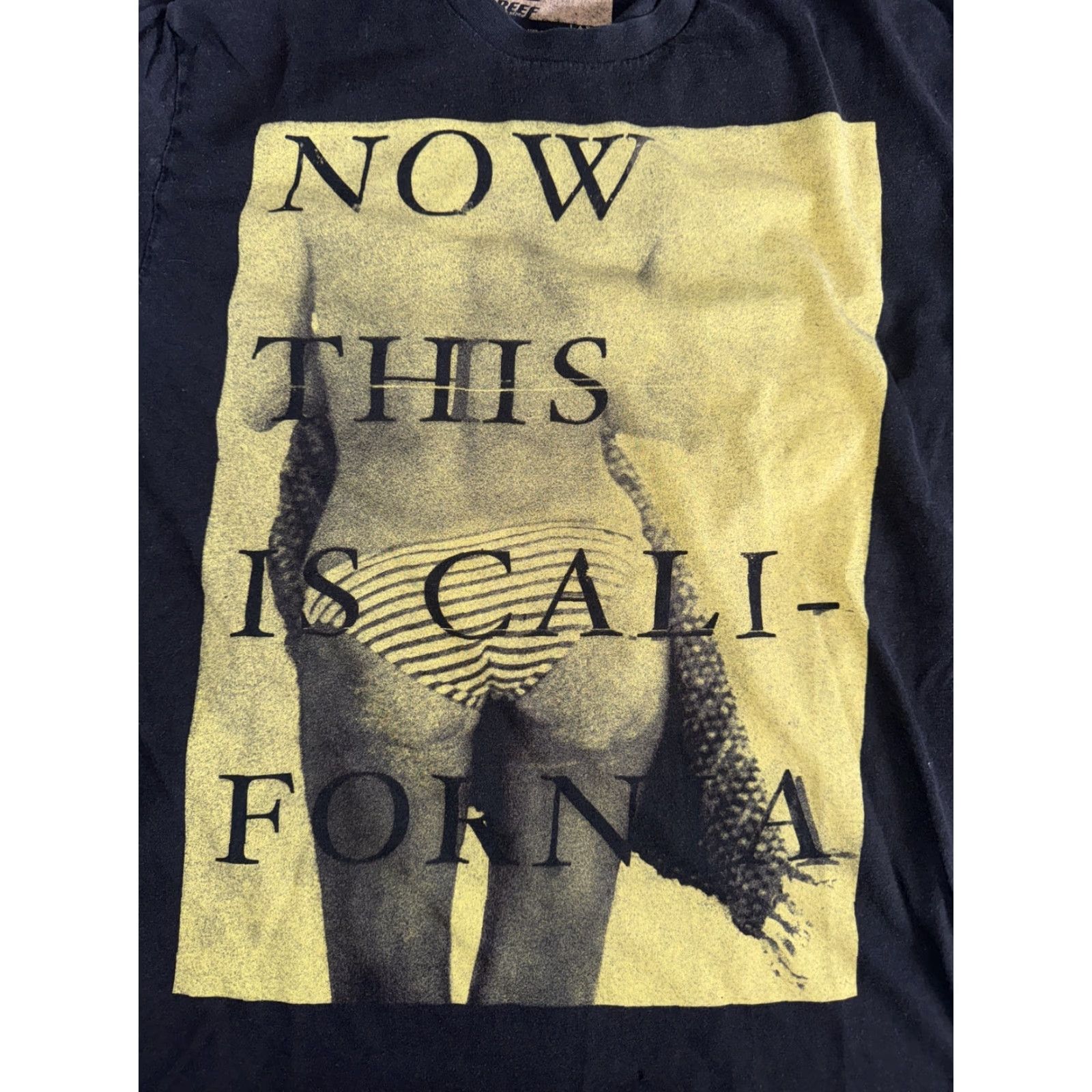 REEF VINTAGE Reef T-Shirt California Black L Mens Now This Is California Size US L / EU 52-54 / 3 - 2 Thumbnail