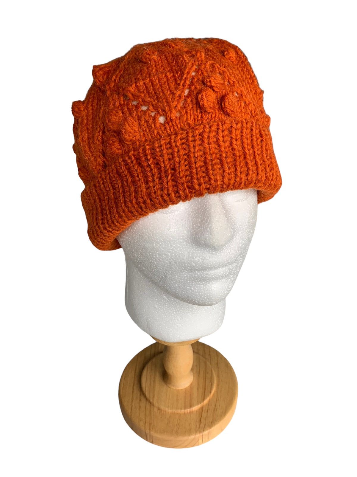 Japanese Brand × Kapital × Vintage Rare Nice Design Crochet Knit Beanie Hats Size ONE SIZE - 2 Thumbnail
