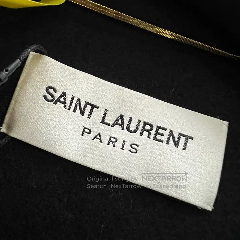 Saint Laurent Paris Saint Laurent Paris Black coat Size XS / US 0-2 / IT 36-38 - 4 Thumbnail