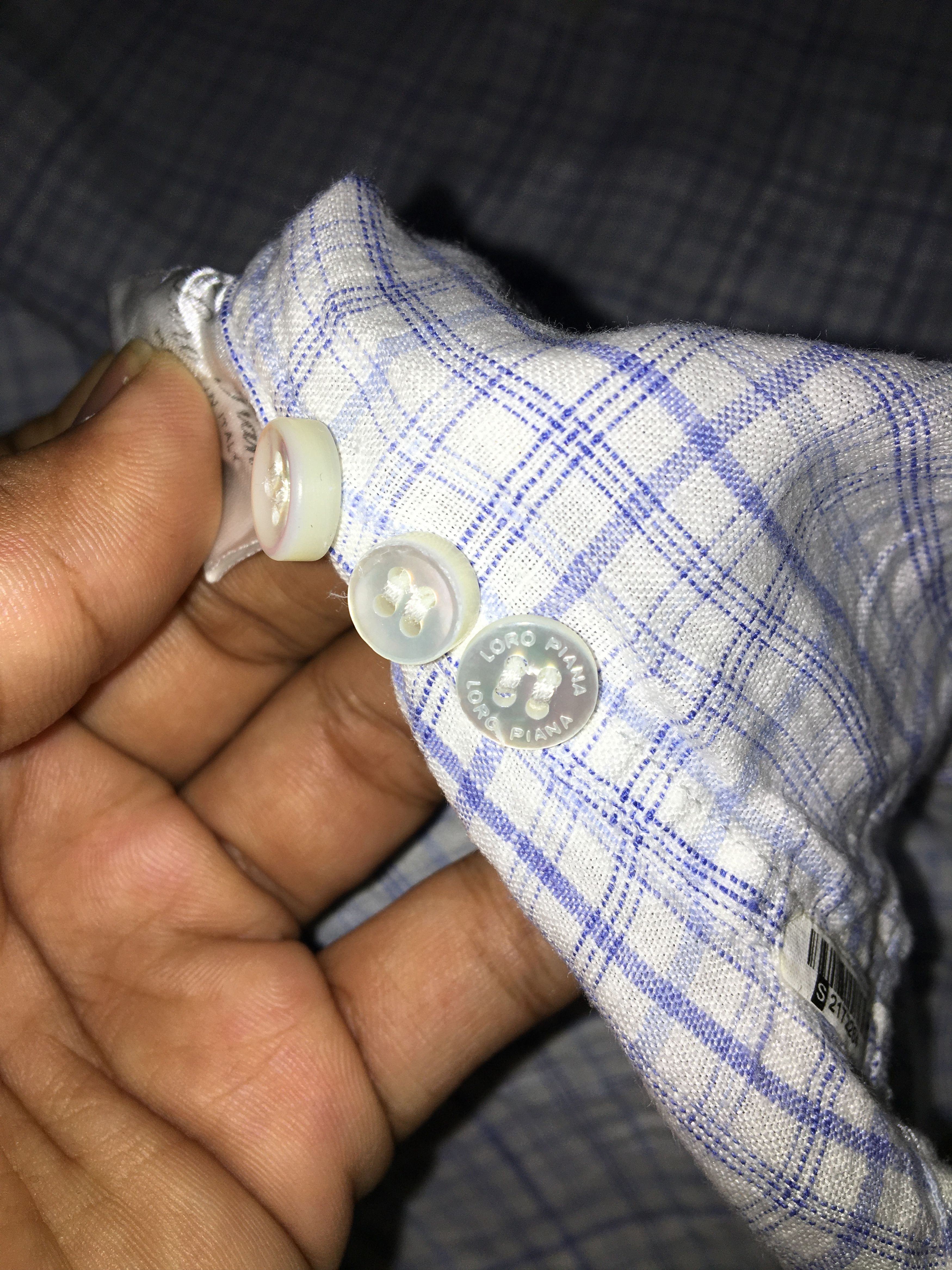 Loro Piana Loro Piana Button Ups Size US XL / EU 56 / 4 - 8 Thumbnail