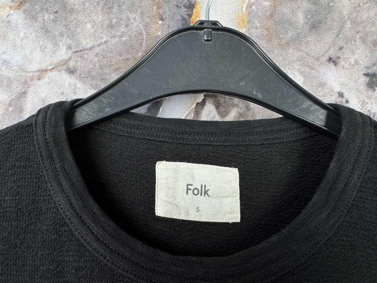 Folk Men’s Folk T-Shirt Black Cotton Streetwear Size 5 Size US XL / EU 56 / 4 - 6 Thumbnail