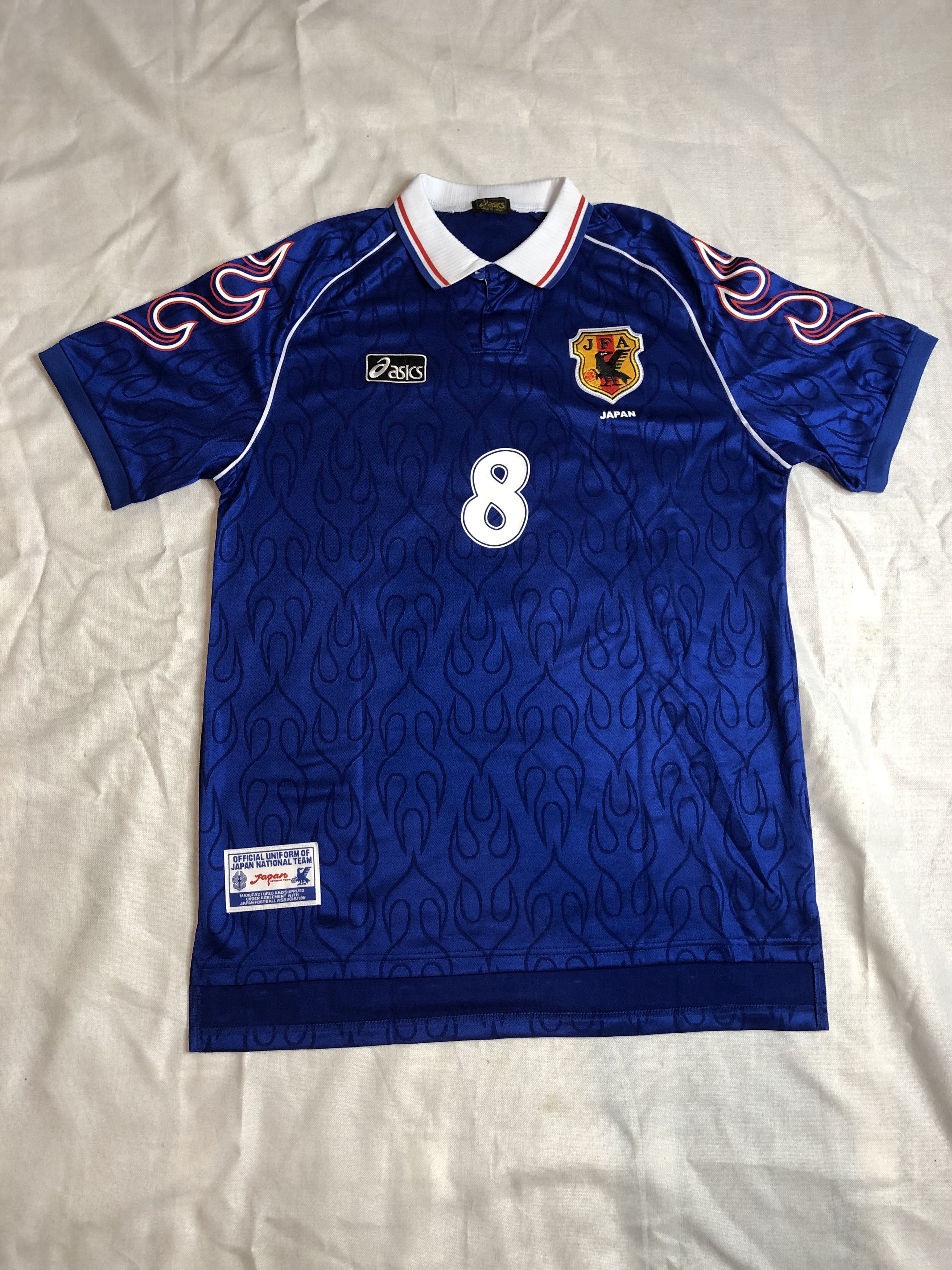 1998 Nakata Jappan #8 Blue Jersey