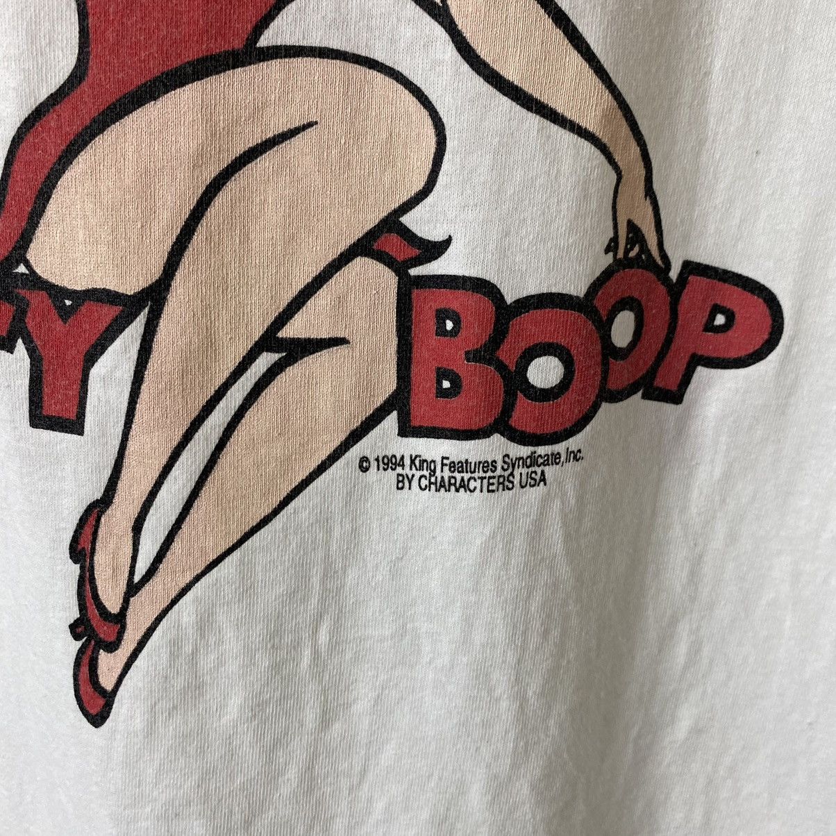 Cartoon Network 1994 Betty Boop Sexy Sassy Cartoon Tee Made in USA Size US L / EU 52-54 / 3 - 8 Thumbnail