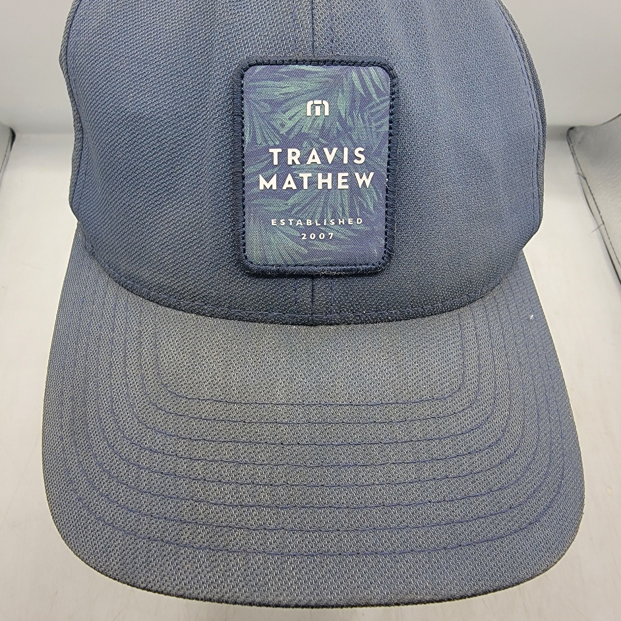 TravisMathew Travis Mathew For Sail Blue Adults Small Medium Baseball Hat Size ONE SIZE - 9 Thumbnail