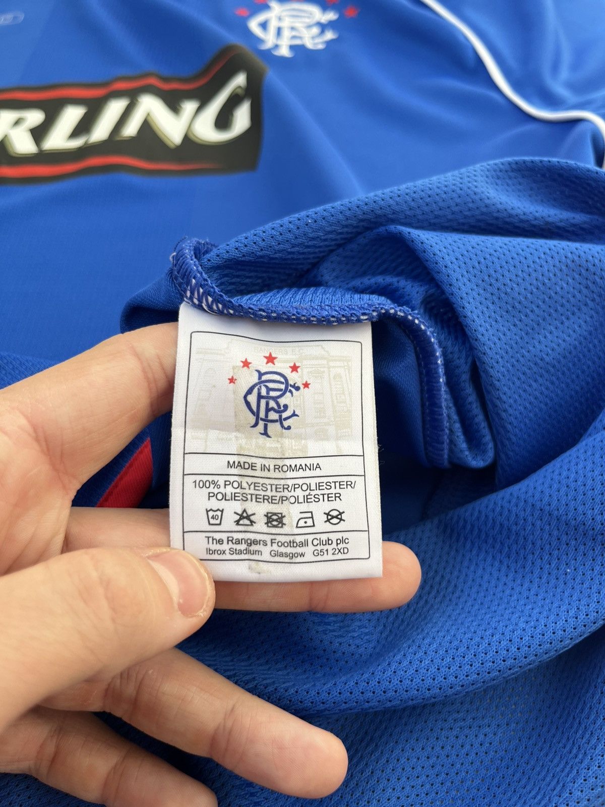Umbro VINTAGE UMBRO FC RANGERS JERSEY 00S Size US L / EU 52-54 / 3 - 10 Thumbnail