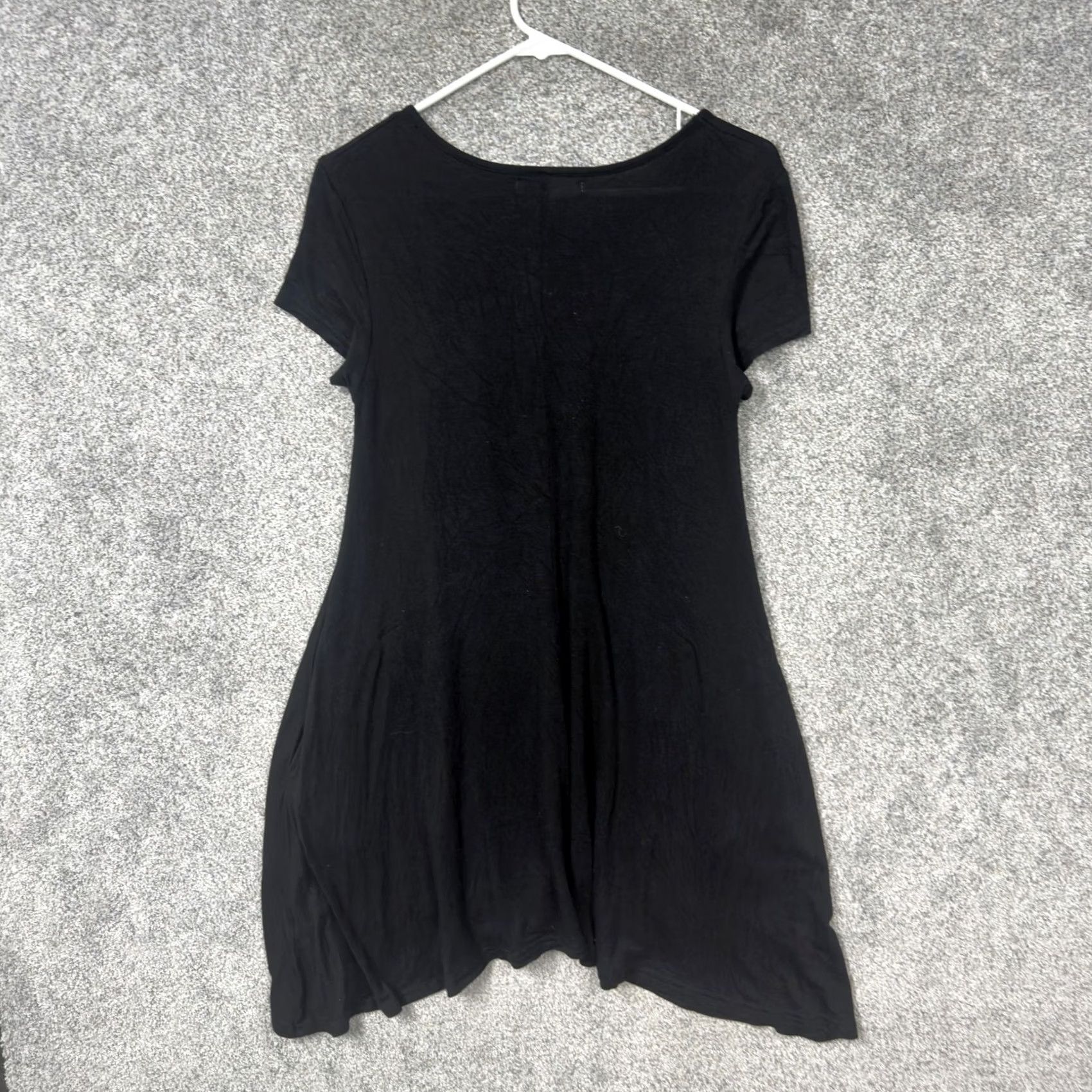 Vintage Say What? T-Shirt Swing Dress Small Minimalist Goth Artsy Avant Garde Size S / US 4 / IT 40 - 7 Thumbnail