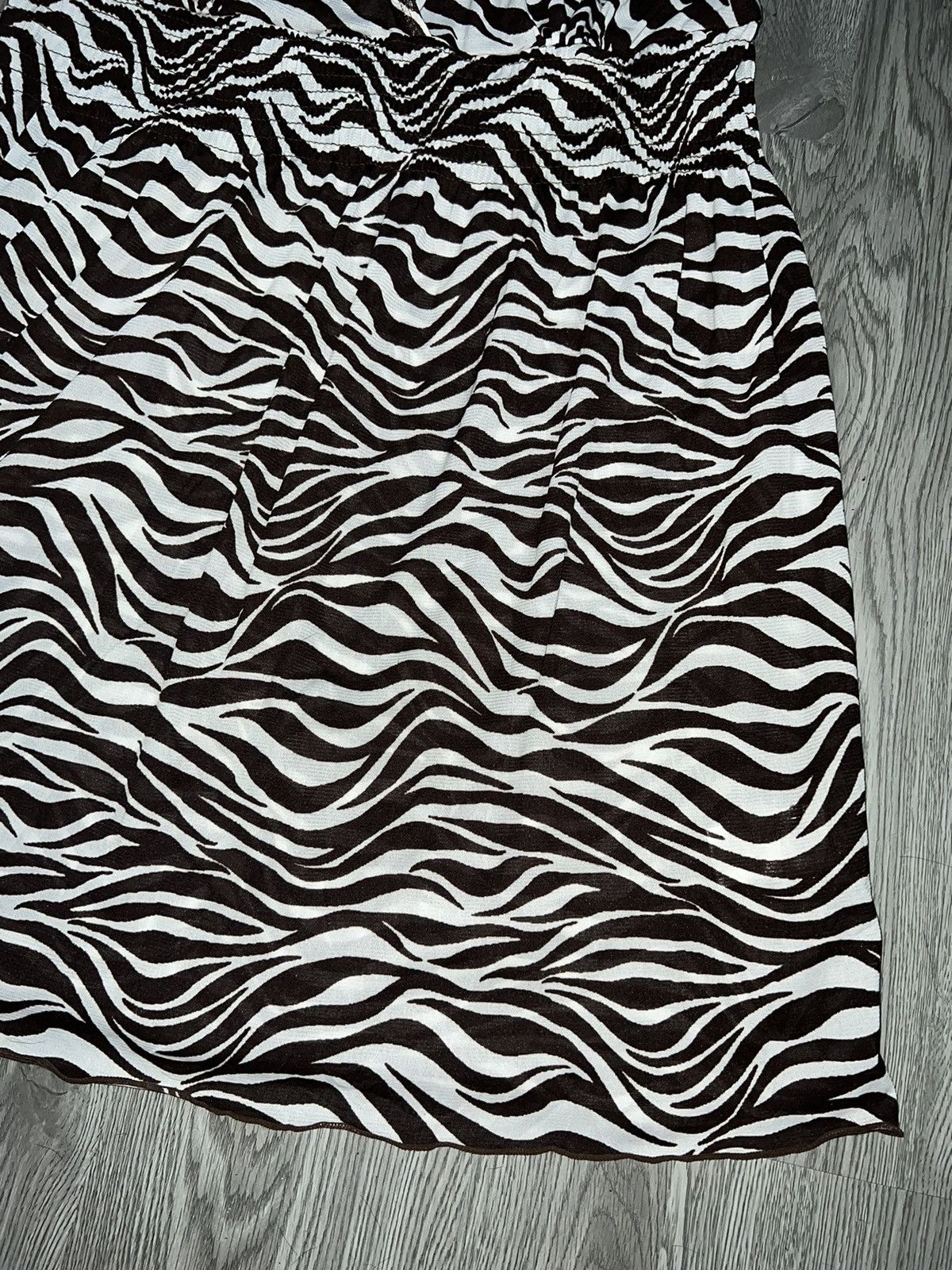 Fila Vintage Fila Zebra Top 🖤➕ Size M / US 6-8 / IT 42-44 - 4 Thumbnail
