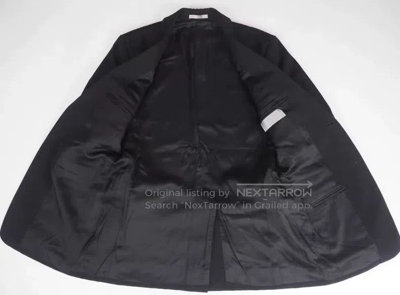 Dior Dior Black Artist Back Embroidered Wool Blazer Size 42 Size US XS / EU 42 / 0 - 6 Thumbnail