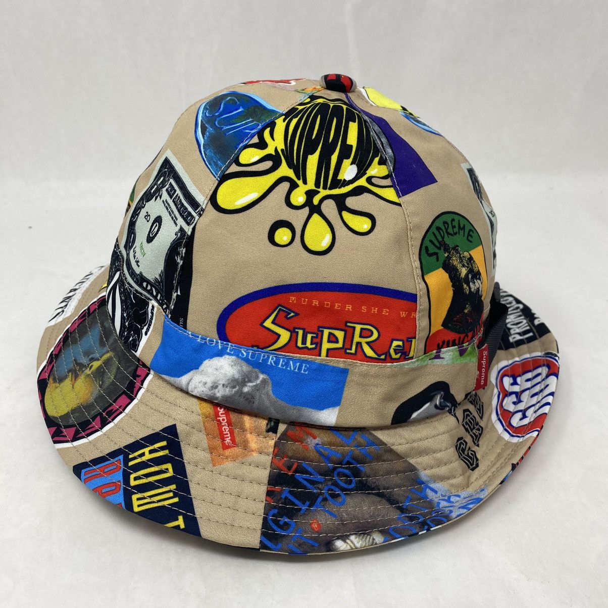 Supreme Gore-Tex Stickers Bell Bucket Hat