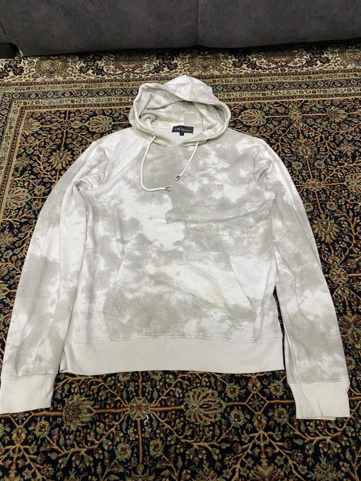 In The Attic × Japanese Brand × Seditionaries In The Attic Homme Stained Dye Pullover Hoodie Size US L / EU 52-54 / 3 - 2 Thumbnail