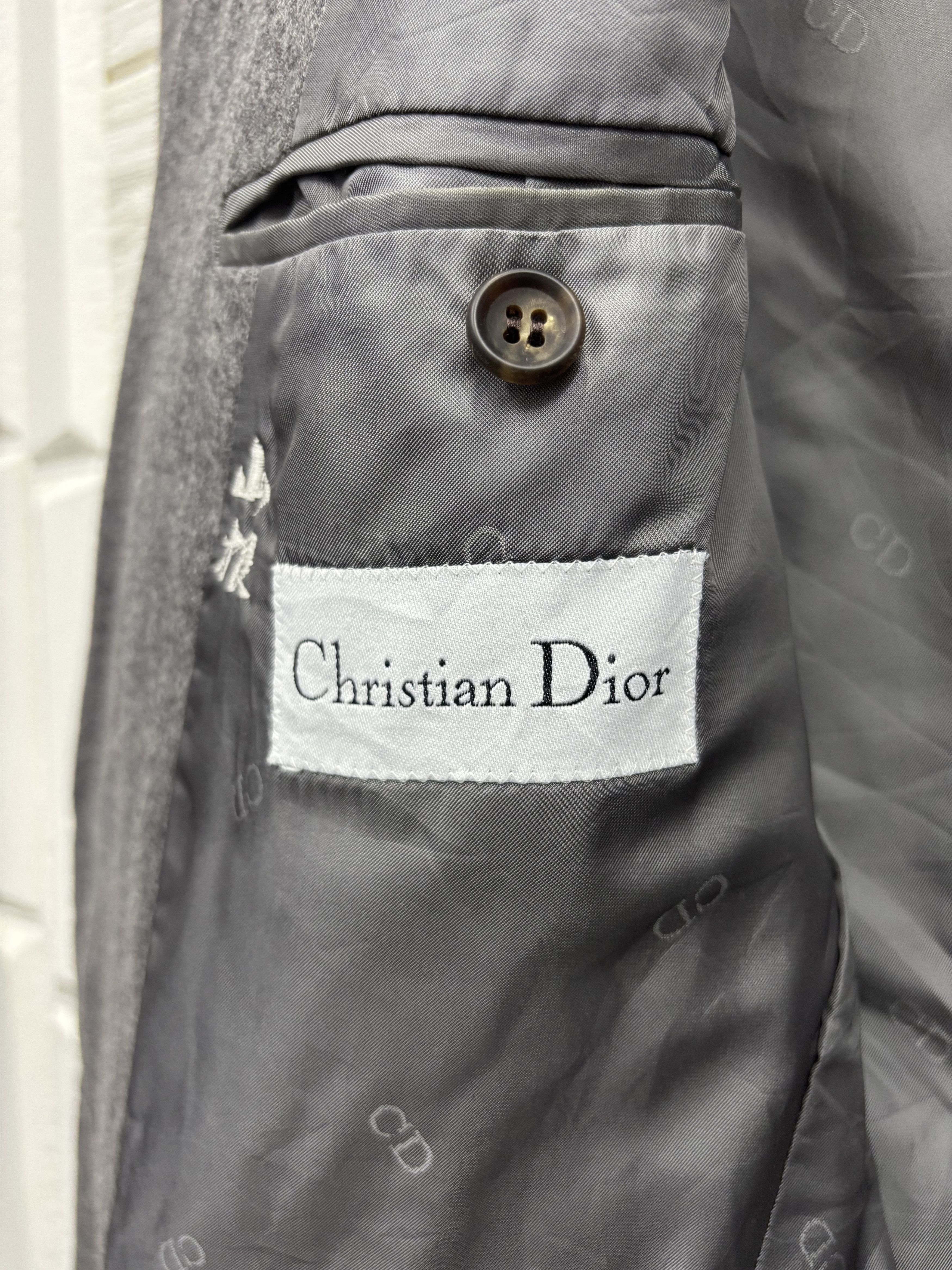 Christian Dior Monsieur × Dior × Vintage VINTAGE CHRISTIAN DIOR WOOL BLAZER IACKET Size 40R - 9 Thumbnail