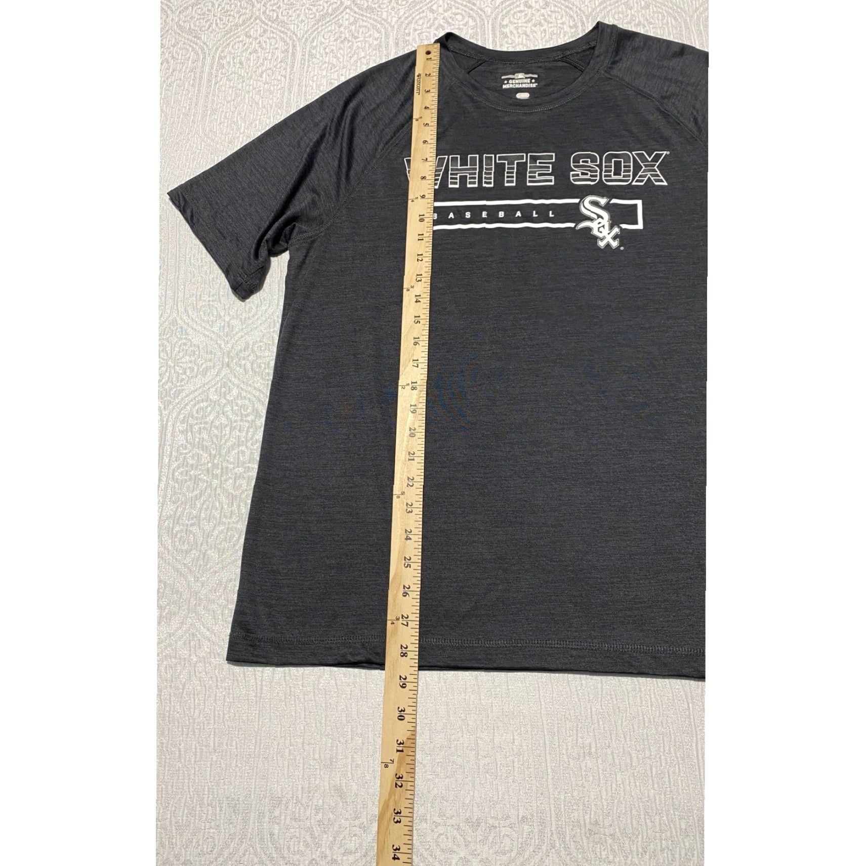 Vintage Genuine Merchandise MLB Chicago White Sox Mens L Gray Performance T-Shirt Size US L / EU 52-54 / 3 - 5 Thumbnail