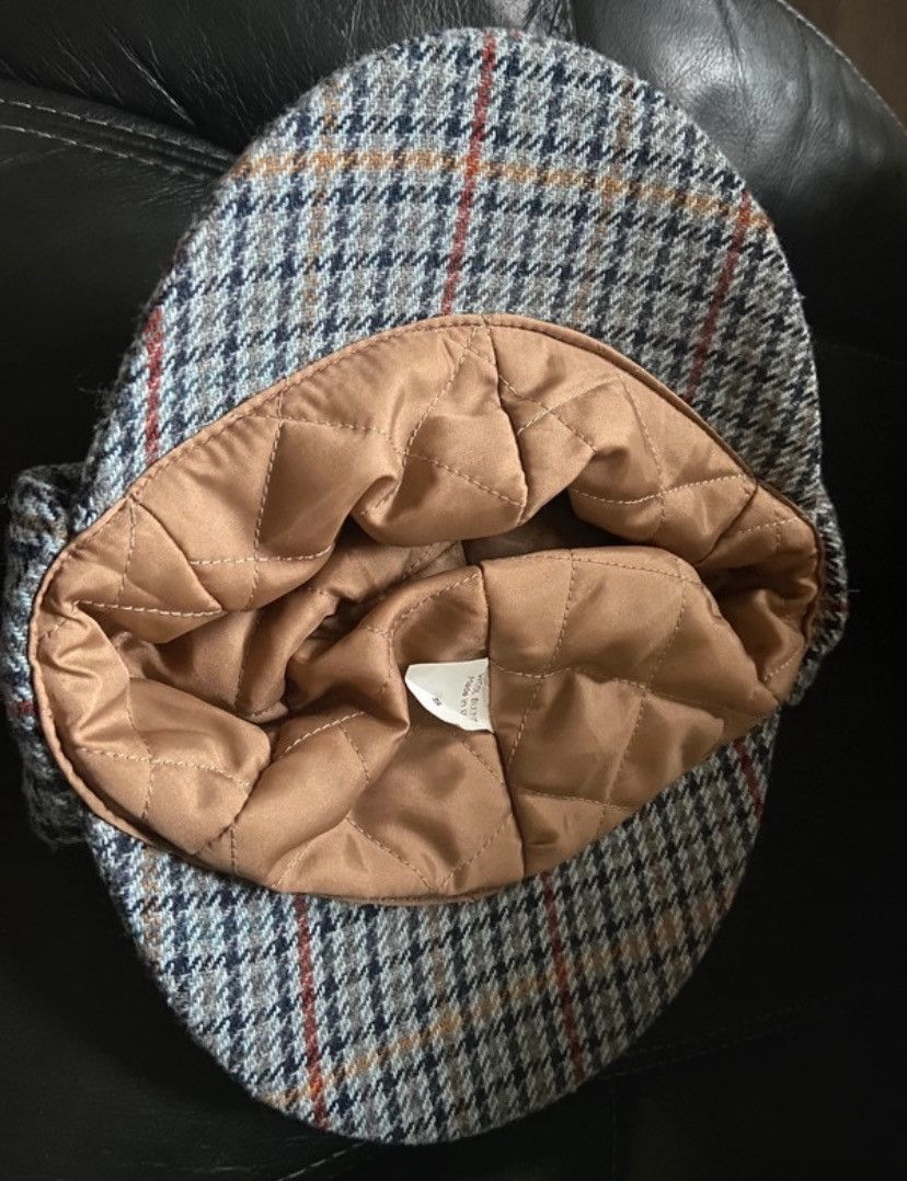 Other Multi-coloured plaid Tweed Deerstalker Sherlock Holmes Hat S Size ONE SIZE - 2 Thumbnail