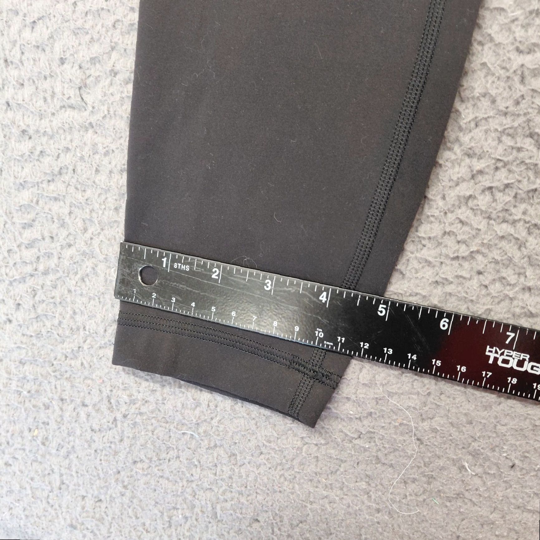 Lululemon Lululemon Leggings Womens Size 6 Black Softy Suedey Cross-Waist Tight Athleisure Size 28" / US 6 / IT 42 - 7 Thumbnail