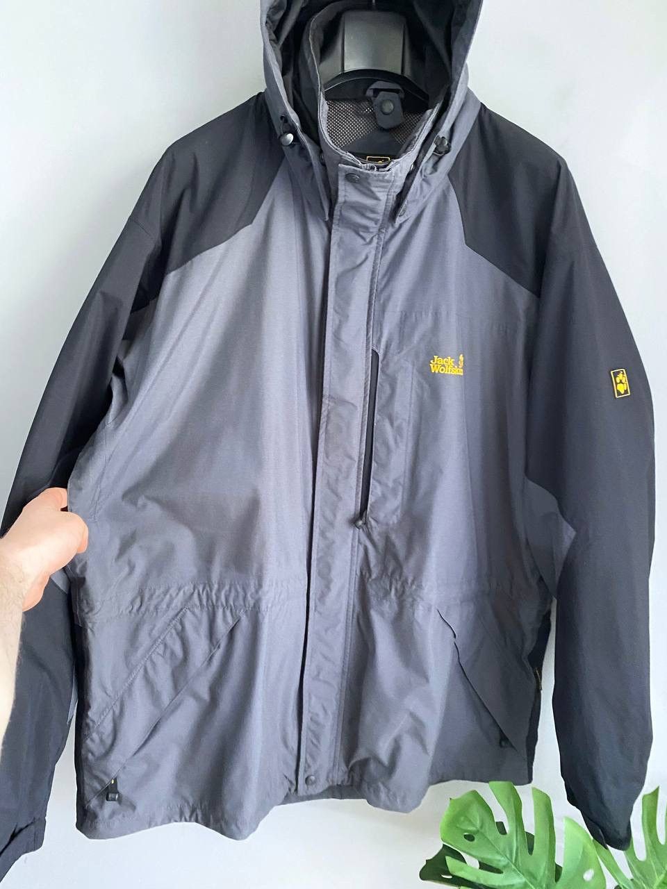 Jack Wolfskin Jack Wolfskin Texapore Men's Waterproof Hooded Jacket, XXXL Size US XXL / EU 58 / 5 - 7 Thumbnail