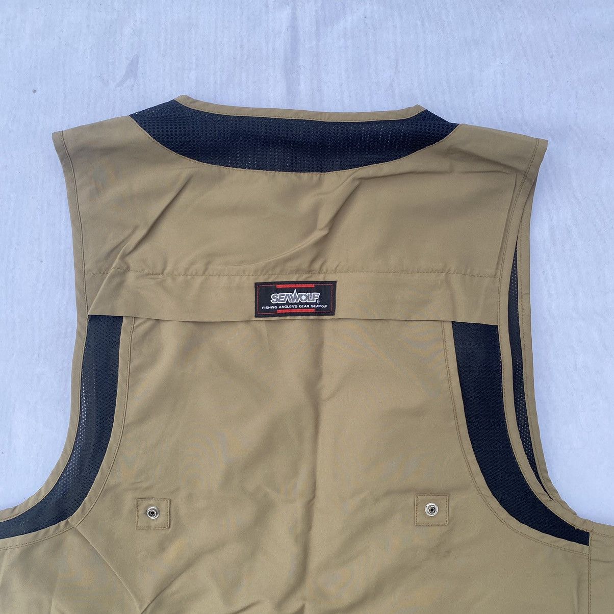 Hunter × Japanese Brand × Vintage SeaWolf Hunters Fishing Angler’s Gear Multi Pocket Vest Size US XXL / EU 58 / 5 - 18 Thumbnail