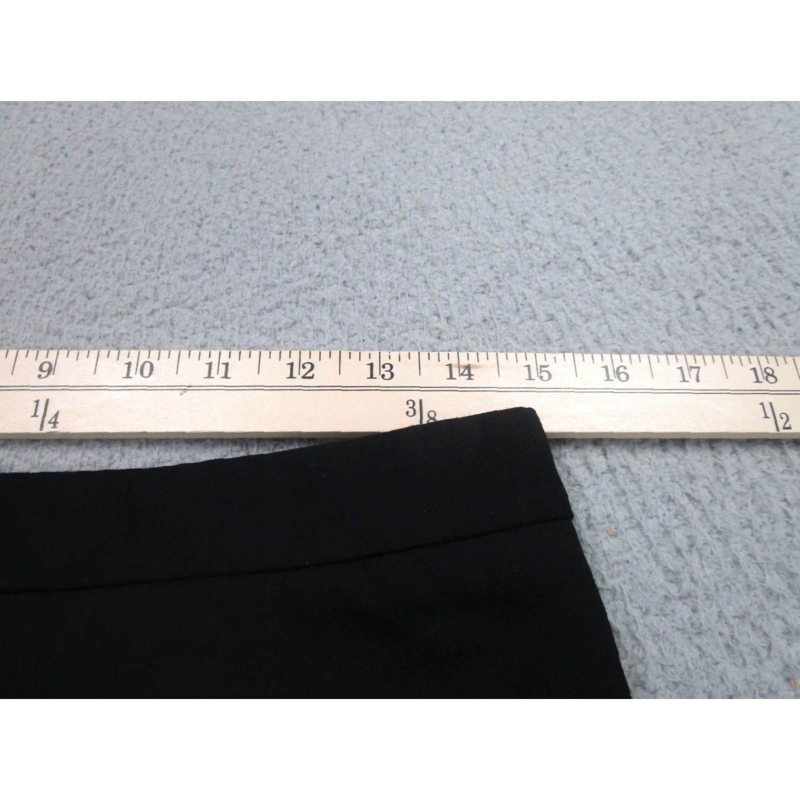 J.Crew VINTAGE J. Crew Wool Pencil Skirt Womens 4 Black Formal Business Career Academia School Size 27" / US 4 / IT 40 - 2 Thumbnail