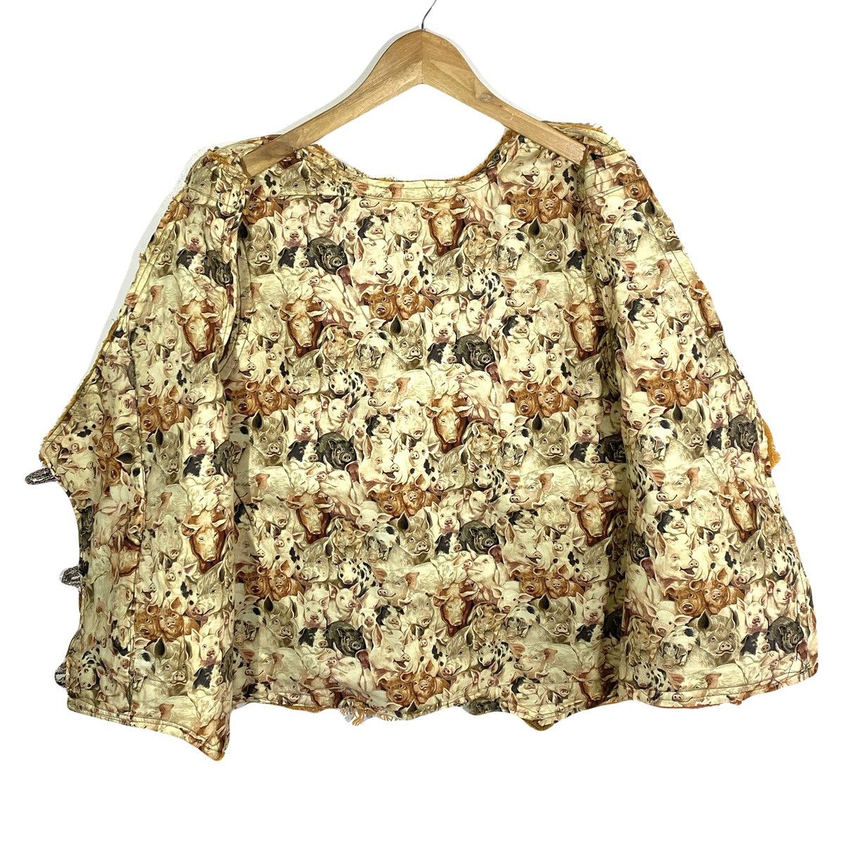 Vintage Veste Gilet Style Créateur Boho Multimatière Lalisa Ibiza Size L / US 10 / IT 46 - 3 Thumbnail