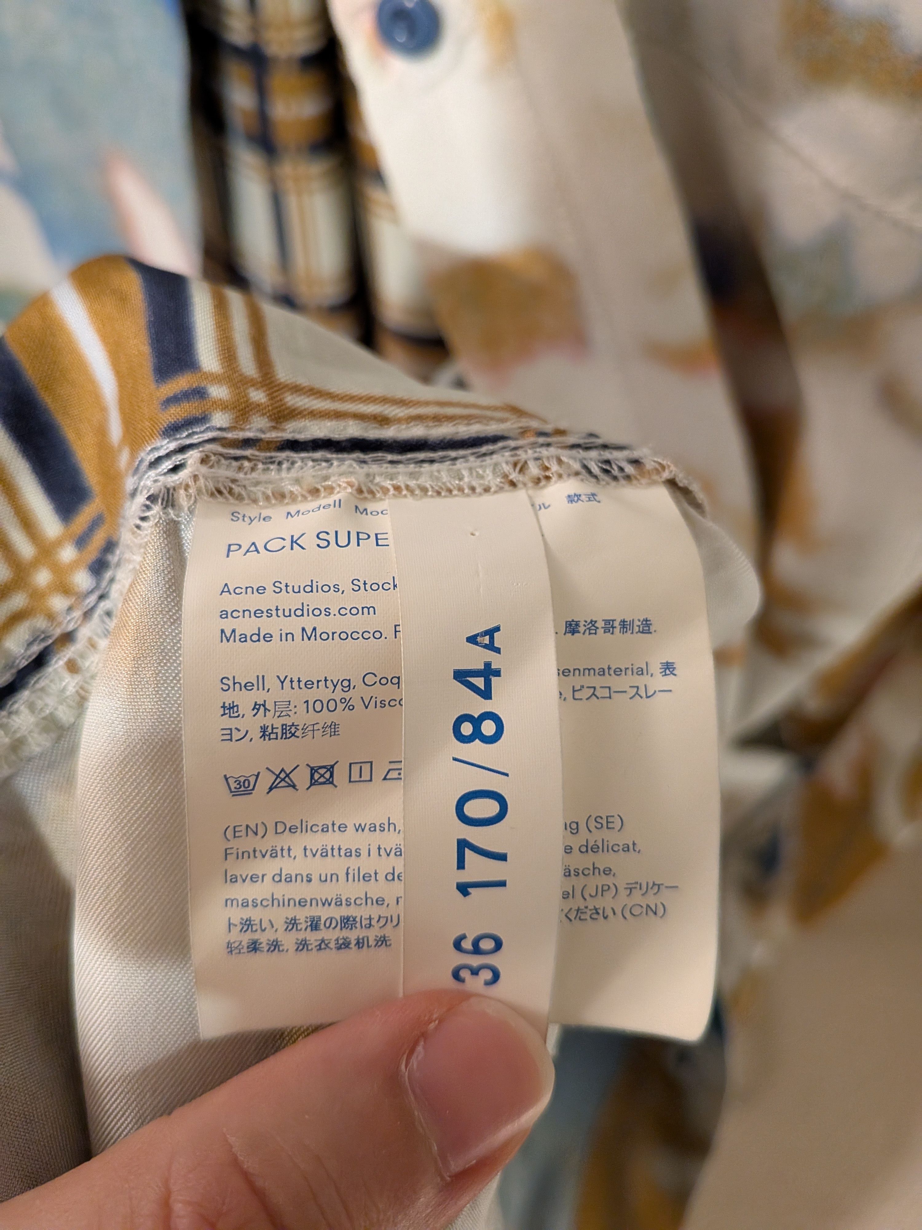 Acne Studios Acne Studios Pack Super8 Floral Shirt Size US XS / EU 42 / 0 - 4 Thumbnail