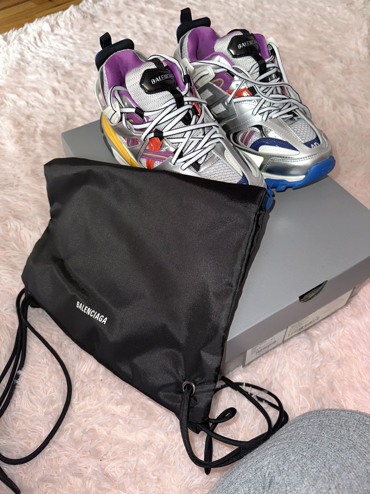 Balenciaga Balenciaga Track Sneaker 'Metallic Multicolor Size US 7 / EU 40 - 3 Thumbnail