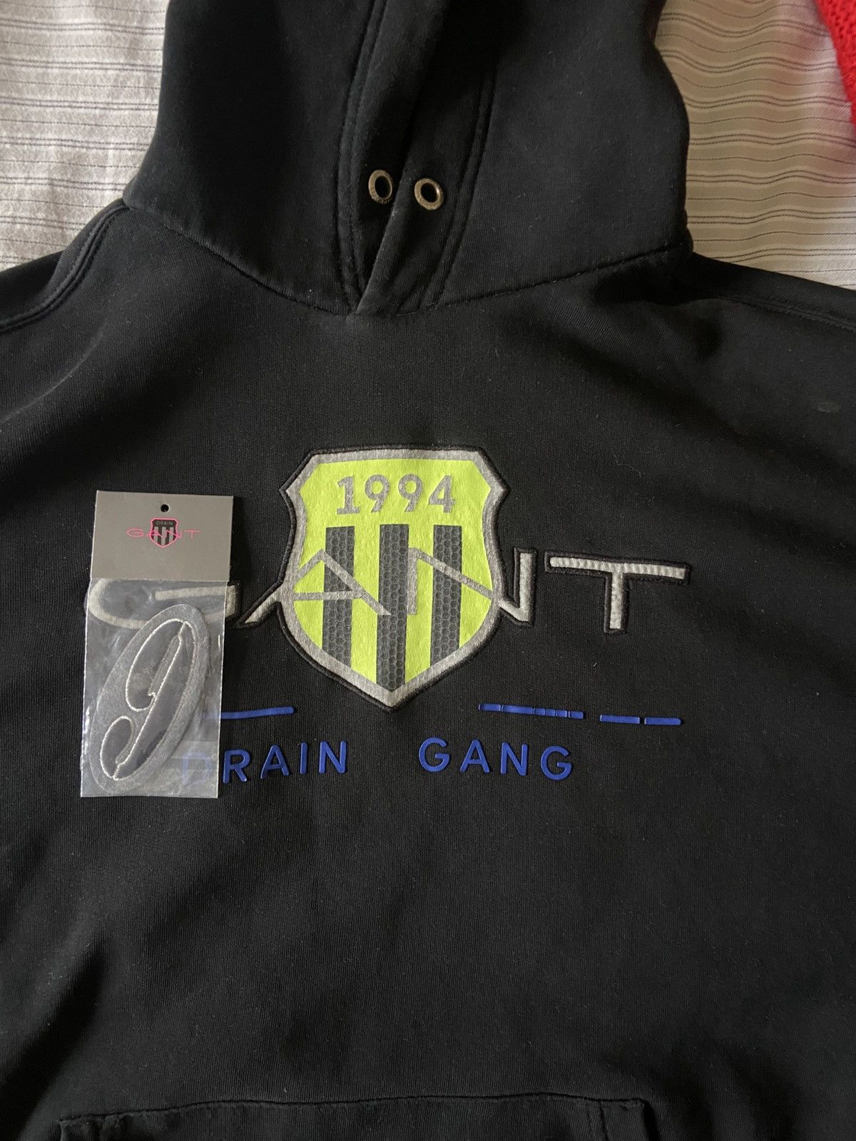 Drain Gang × Gant Drain Gang Gant Hoodie L + Patch Size US L / EU 52-54 / 3 - 7 Thumbnail