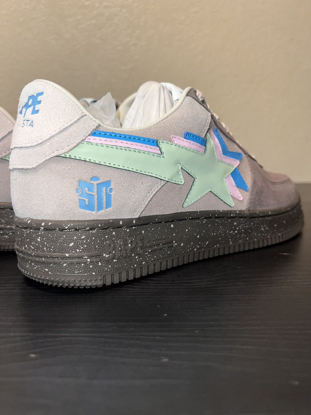 Bape A Bathing Ape BAPE STA x Sneaker News “Night” Size 10 Size US 10 / EU 43 - 2 Thumbnail