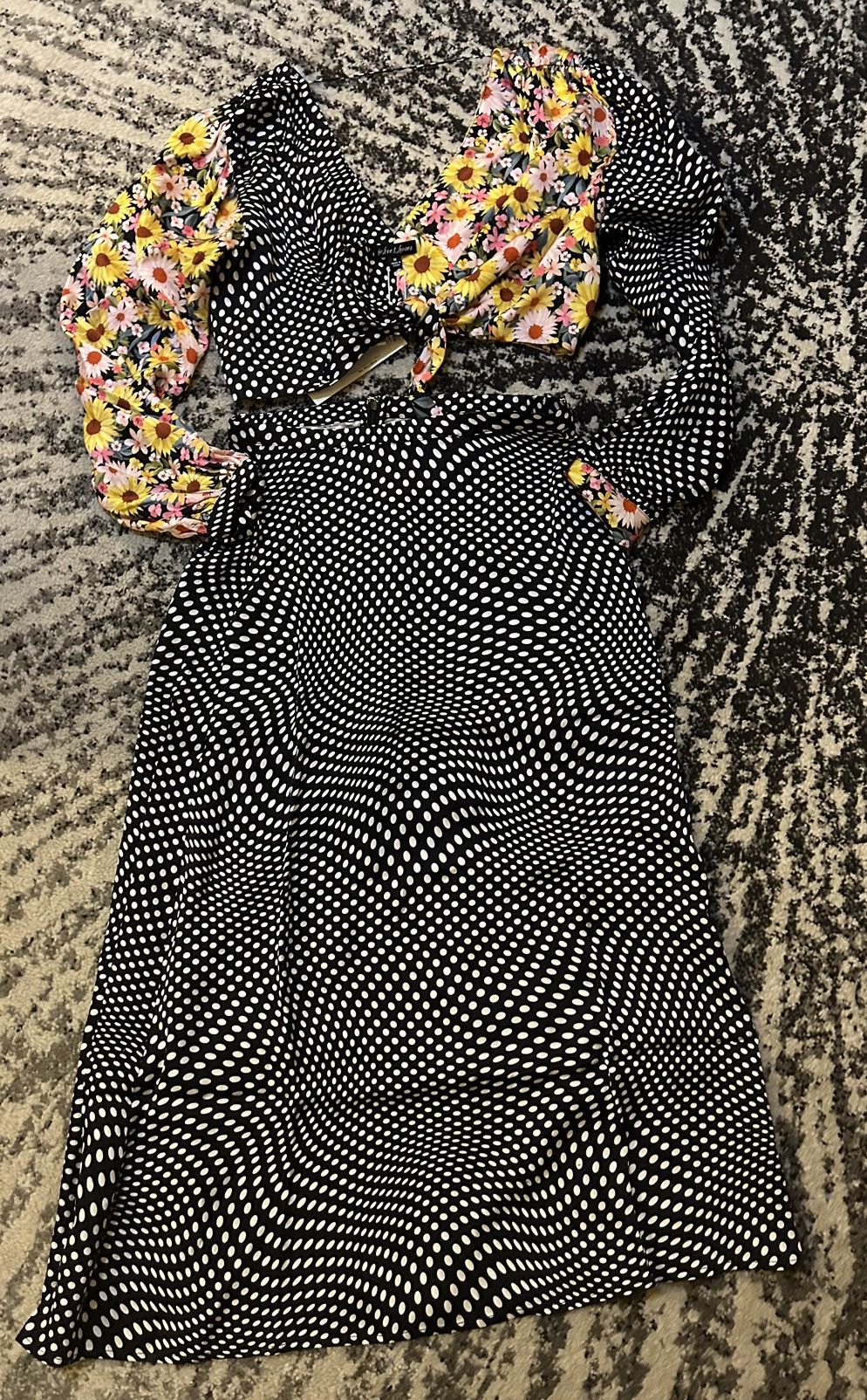 For Love & Lemons For Love & Lemons Anya Crop Top + Kat Midi Skirt One Set M Size M / US 6-8 / IT 42-44 - 6 Thumbnail