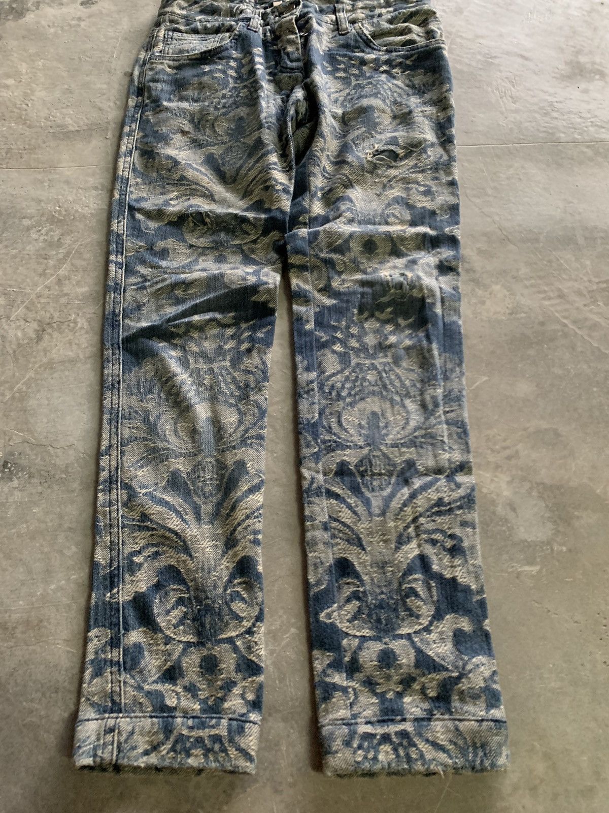 Dolce & Gabbana dolce & gabbana full print jeans design skinny petit fits Size 26" / US 2 / IT 38 - 10 Thumbnail