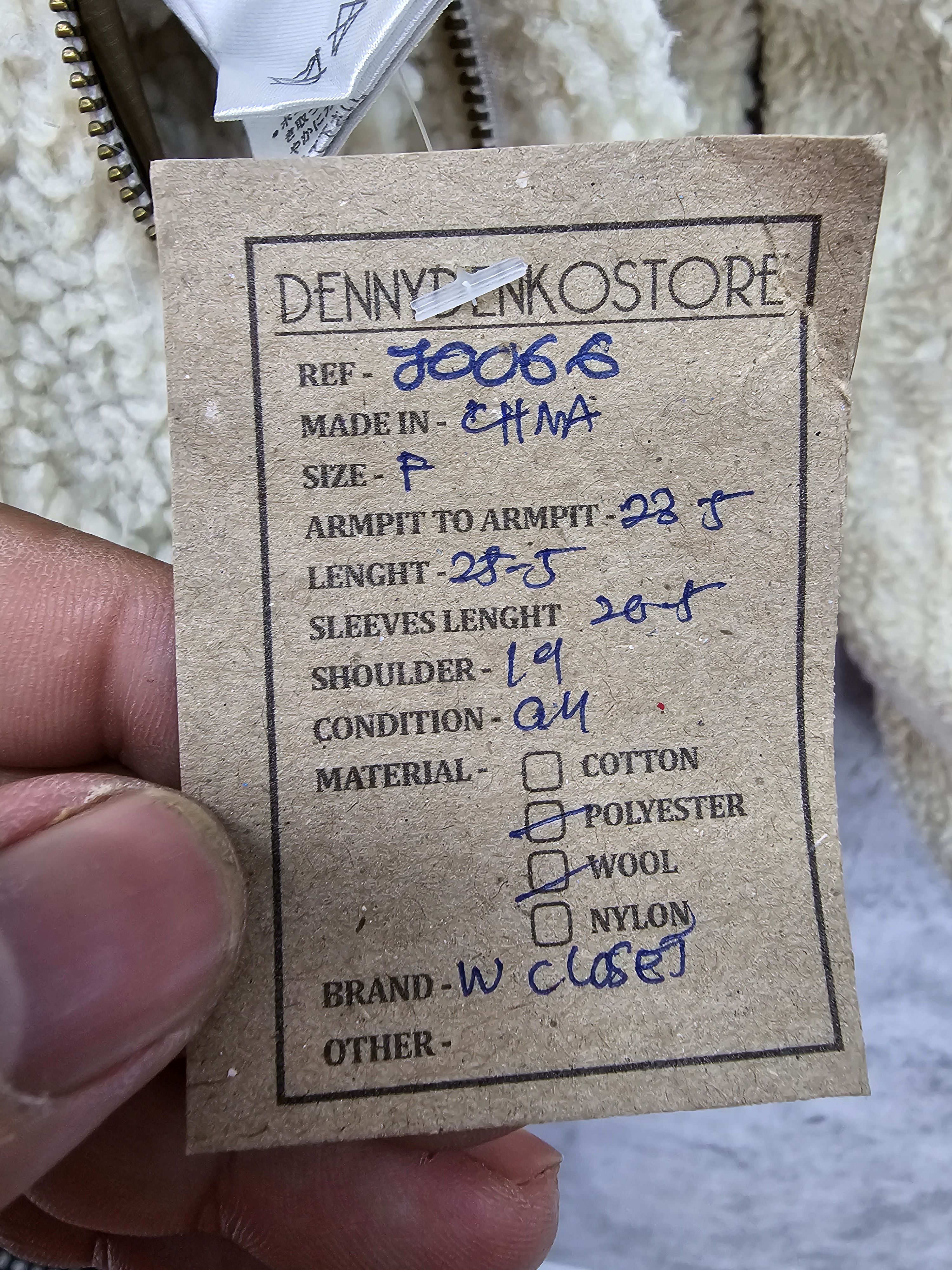 Other W CLOSET Reversible Quilted Sherpa Jacket J0066 Size US M / EU 48-50 / 2 - 13 Thumbnail