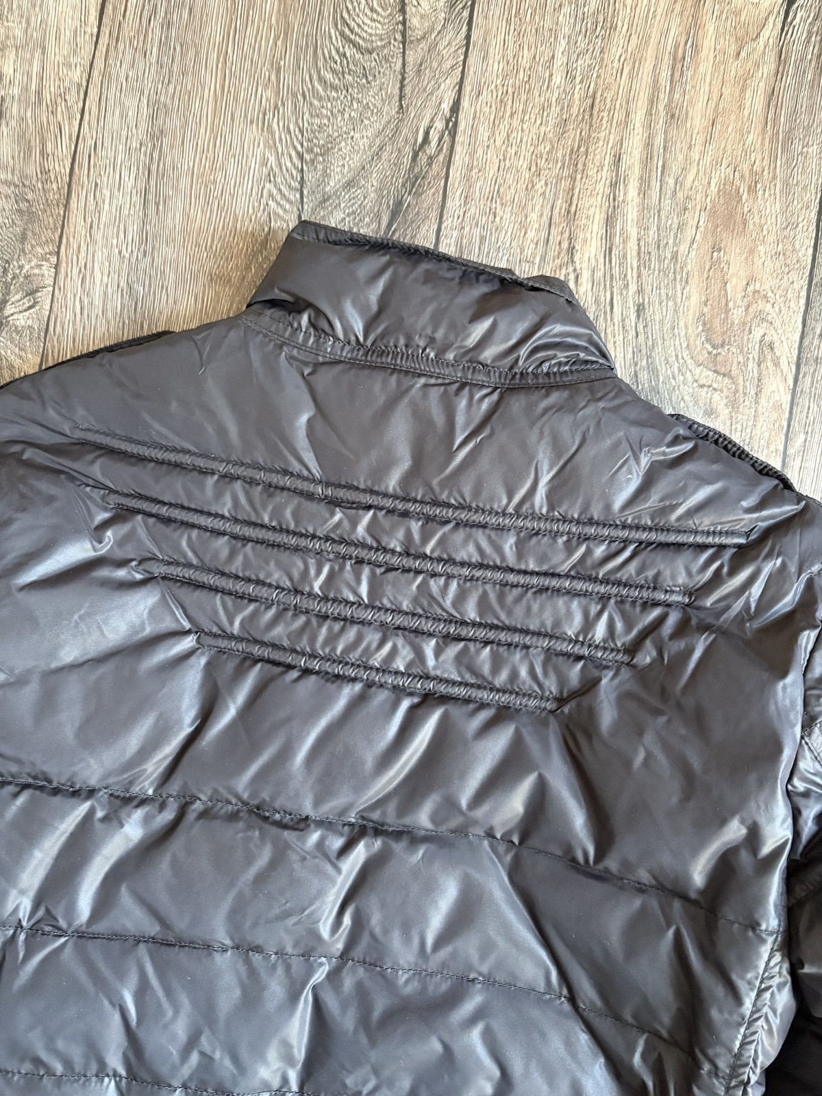 Schott Schott Perfecto Black Quilted Women's Down Racing Jacket Size XS / US 0-2 / IT 36-38 - 9 Thumbnail